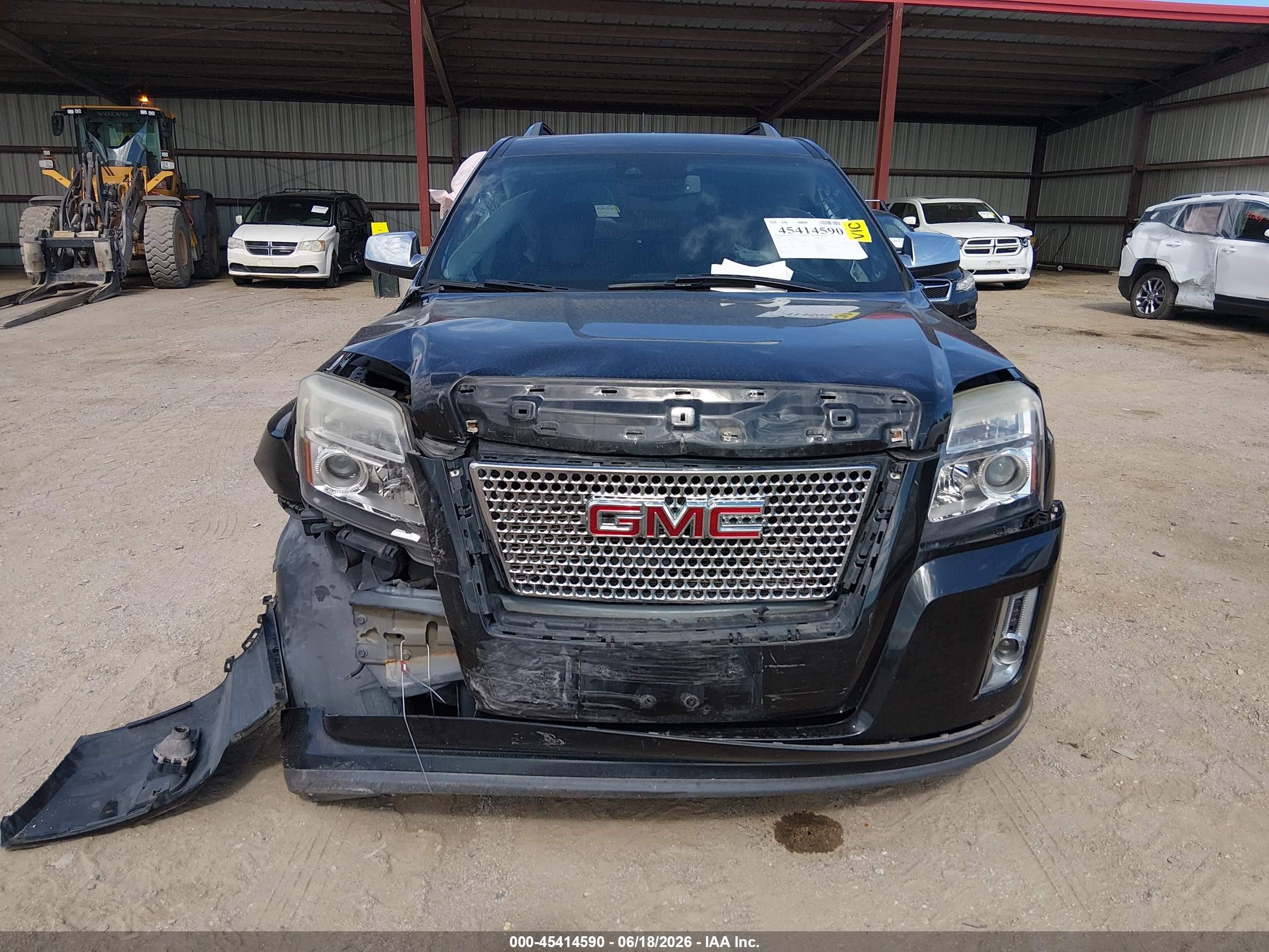 2015 Gmc Terrain Denali Black vin: 2GKFLZEK5F6424617