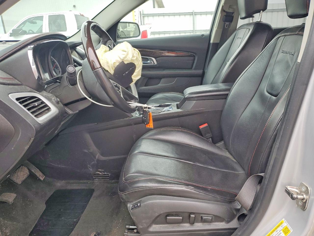 2013 Gmc Terrain Denali Silver vin: 2GKFLZEK7D6315038