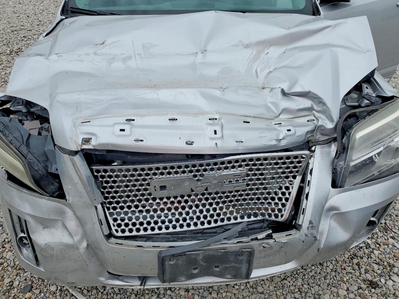 2013 Gmc Terrain Denali Silver vin: 2GKFLZEK7D6315038