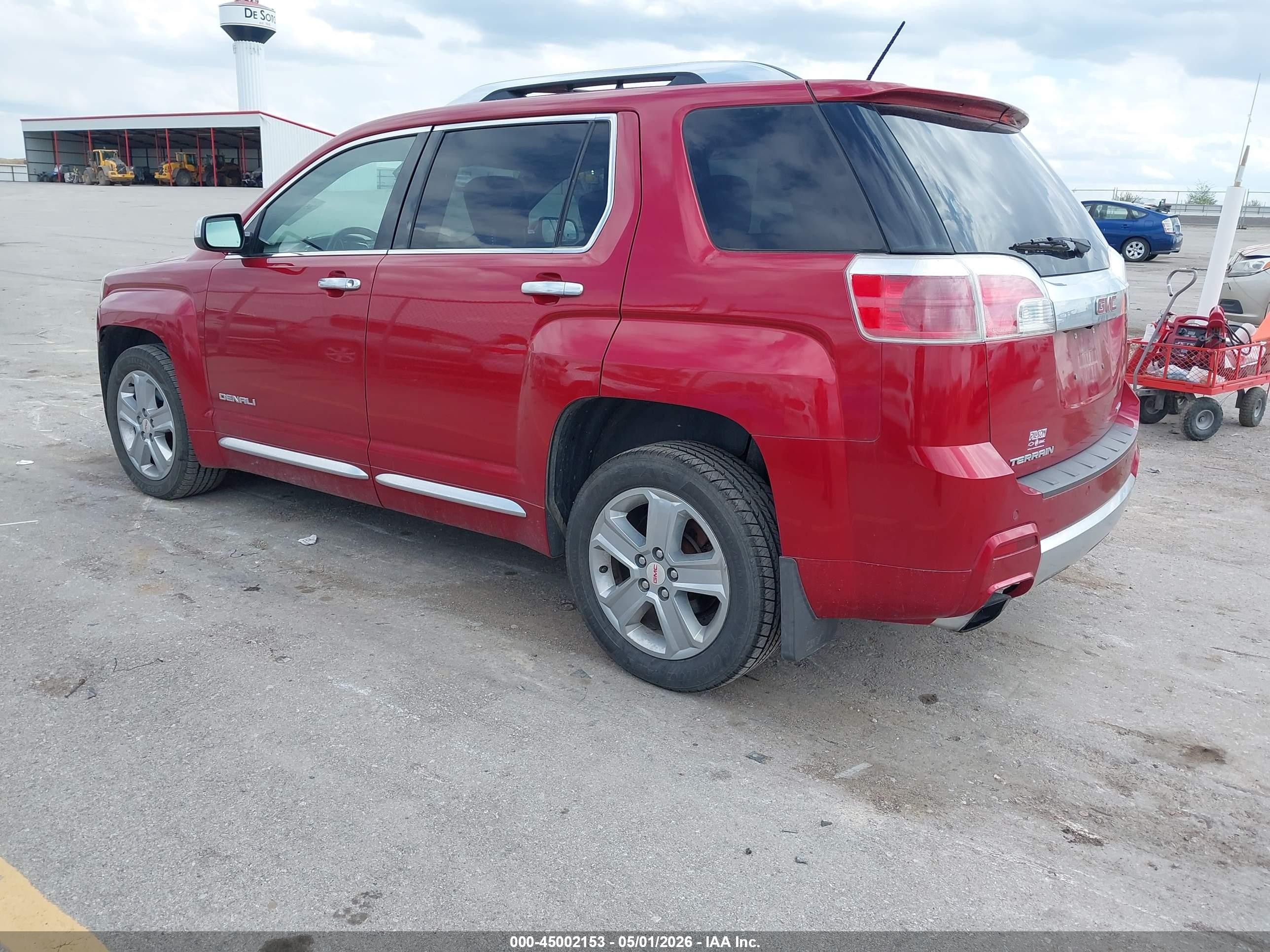 2015 Gmc Terrain Denali Red vin: 2GKFLZEK8F6204744