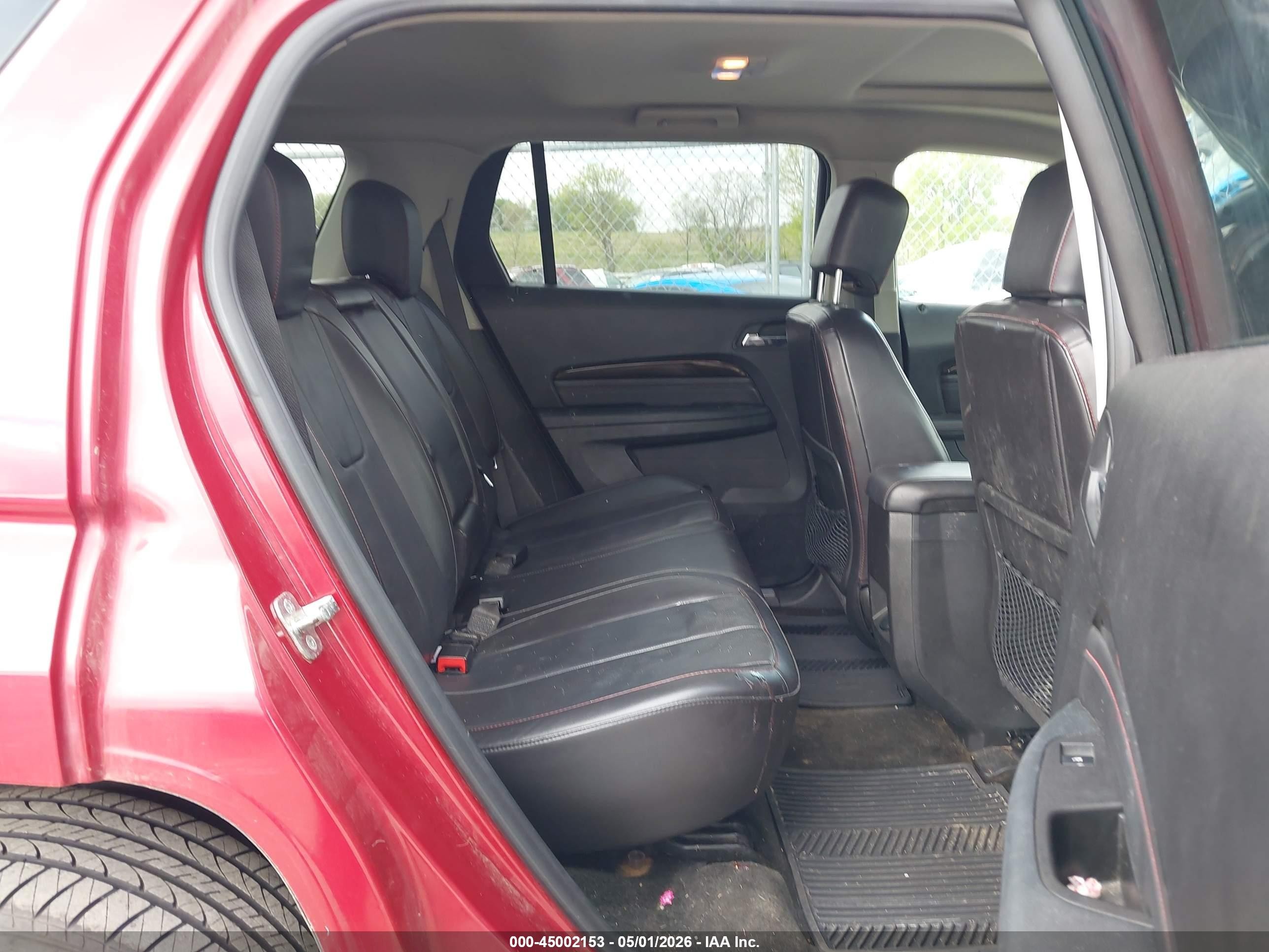 2015 Gmc Terrain Denali Red vin: 2GKFLZEK8F6204744