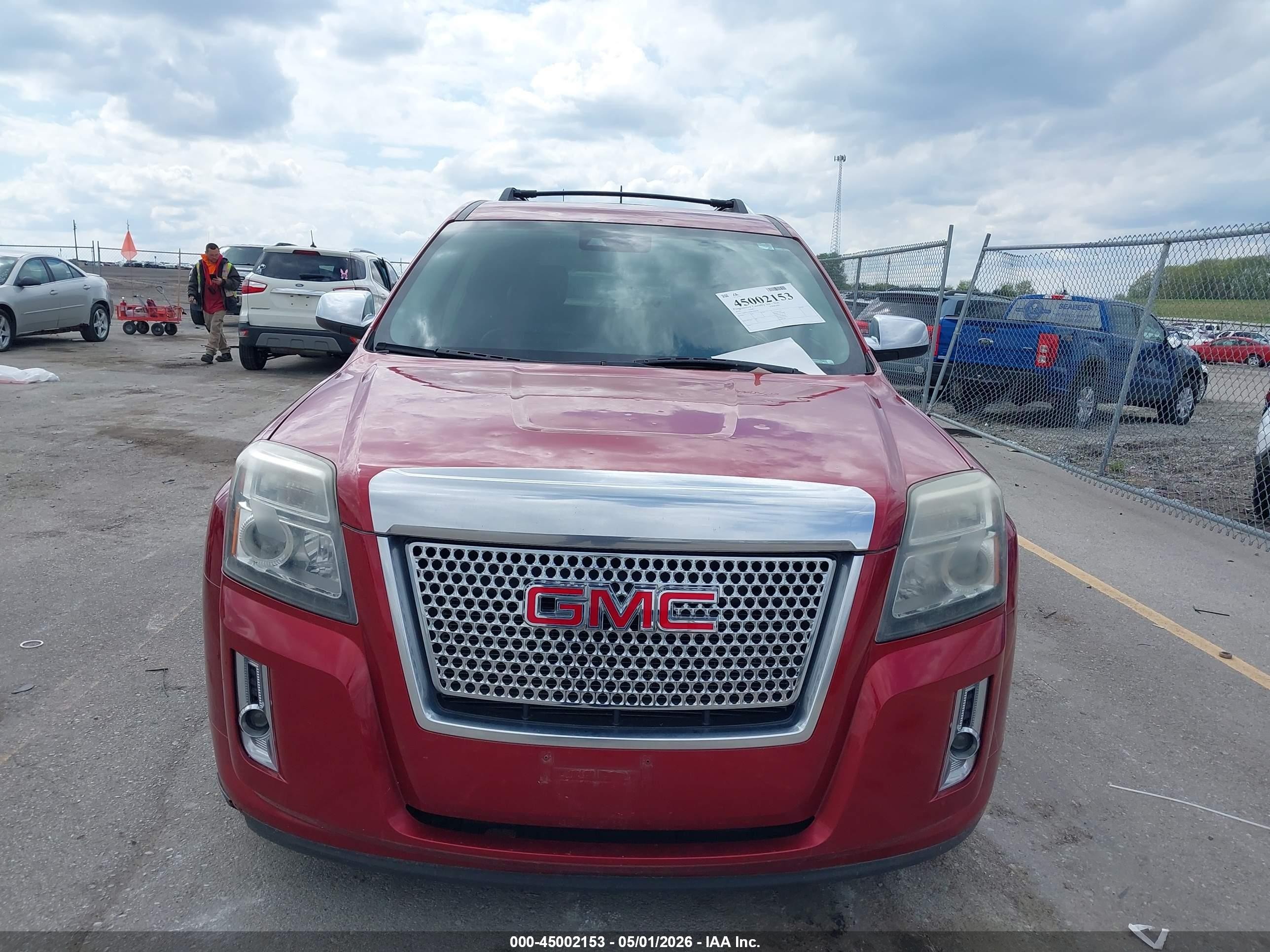 2015 Gmc Terrain Denali Red vin: 2GKFLZEK8F6204744