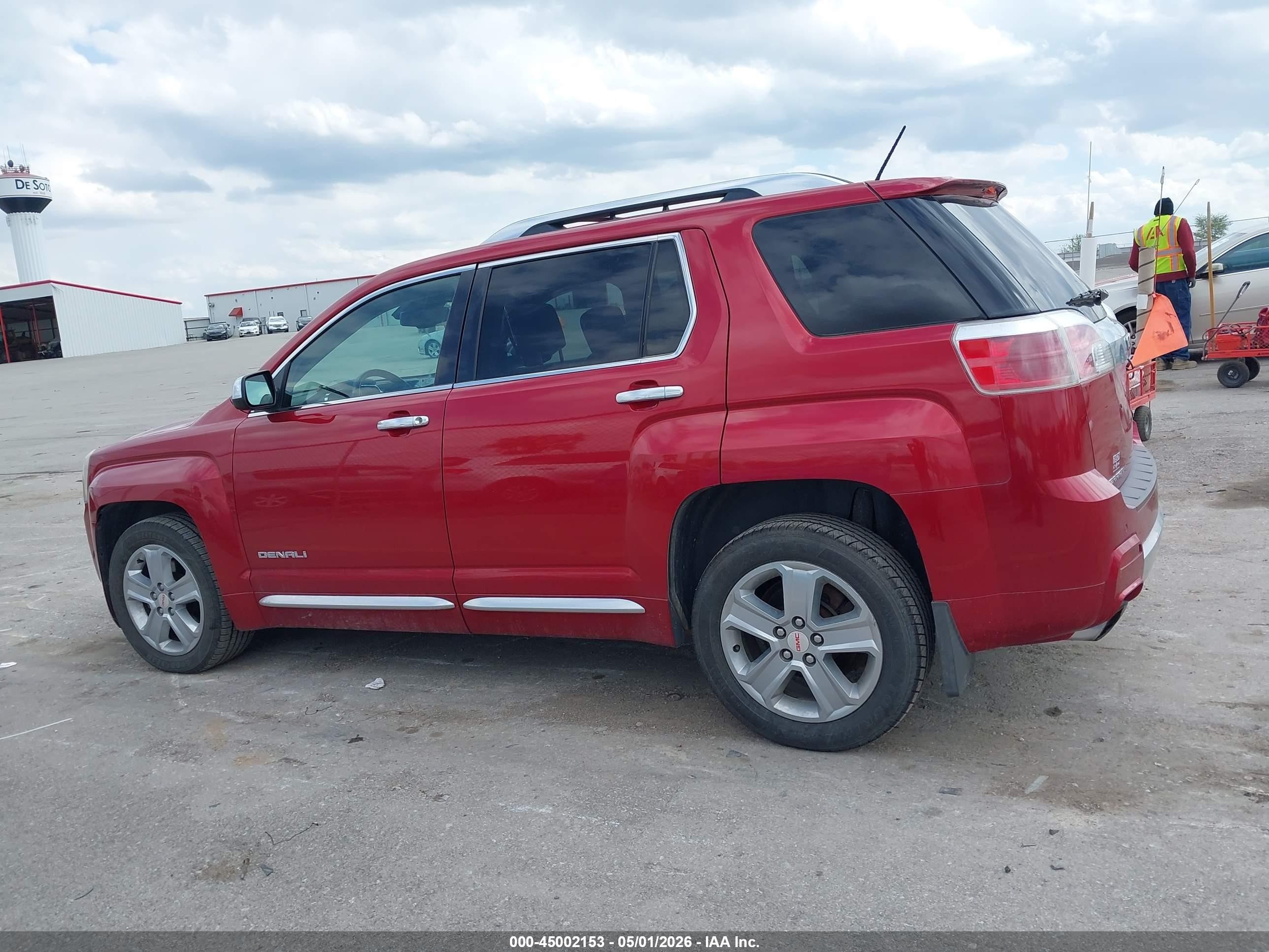 2015 Gmc Terrain Denali Red vin: 2GKFLZEK8F6204744