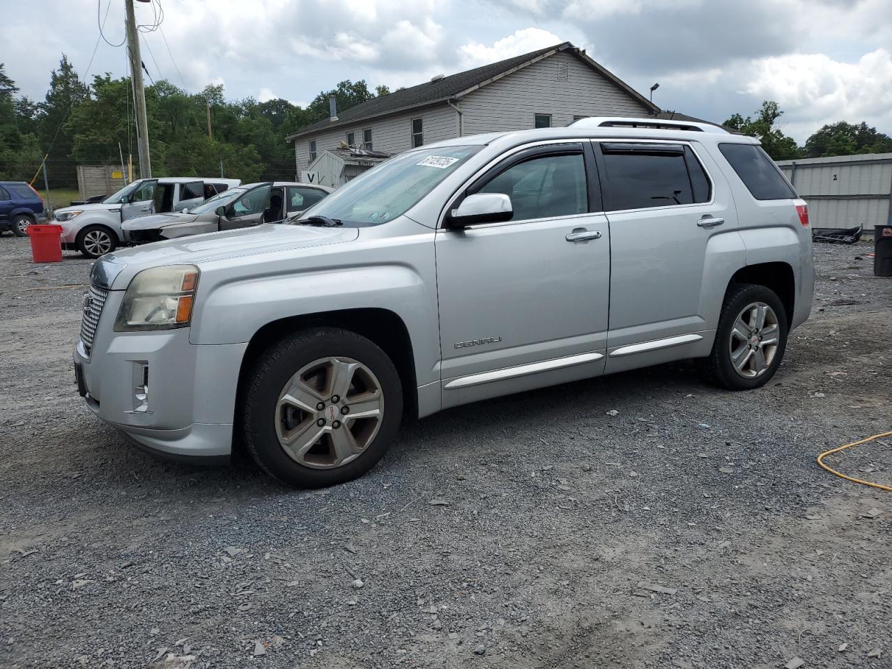 2013 Gmc Terrain Denali Silver vin: 2GKFLZEK9D6224014