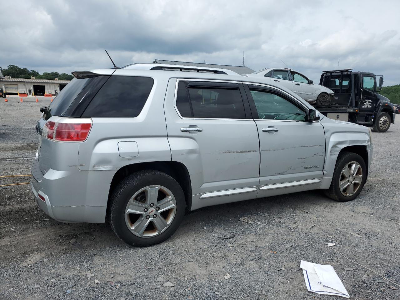 2013 Gmc Terrain Denali Silver vin: 2GKFLZEK9D6224014