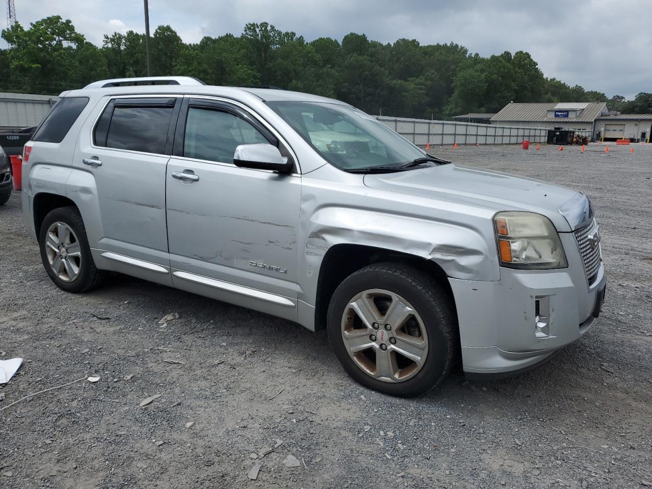 2013 Gmc Terrain Denali Silver vin: 2GKFLZEK9D6224014