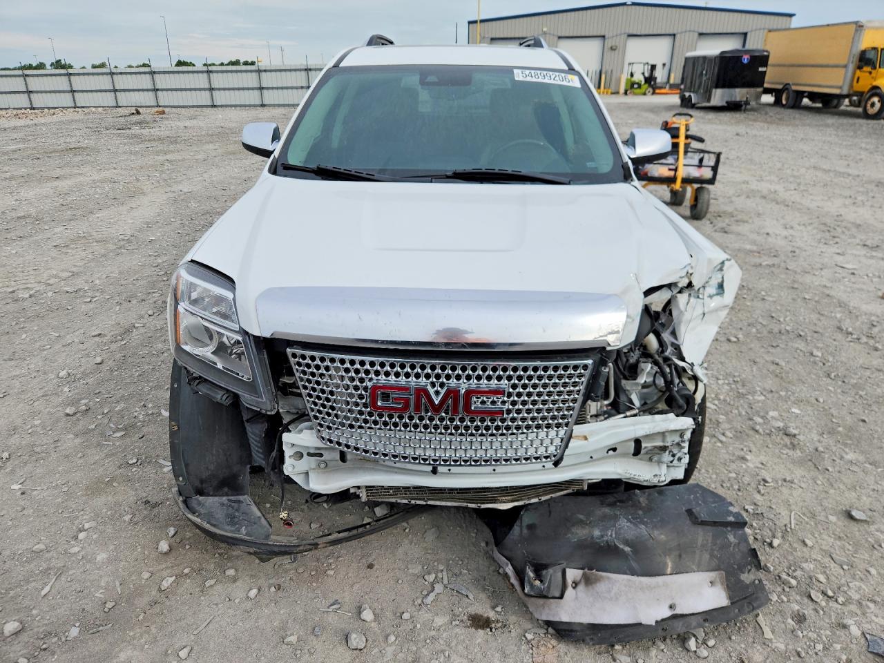 2014 Gmc Terrain Denali White vin: 2GKFLZEKXE6199707