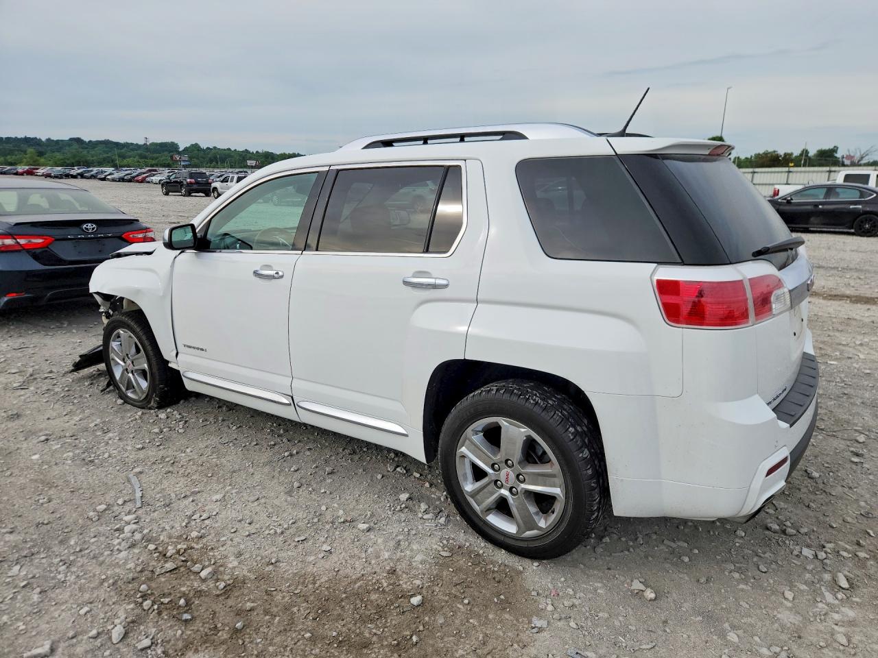 2014 Gmc Terrain Denali White vin: 2GKFLZEKXE6199707