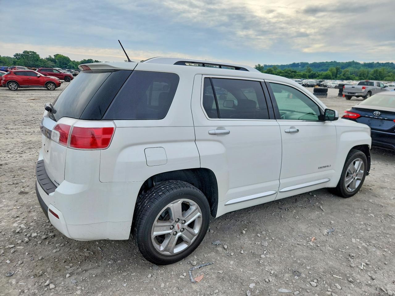 2014 Gmc Terrain Denali White vin: 2GKFLZEKXE6199707
