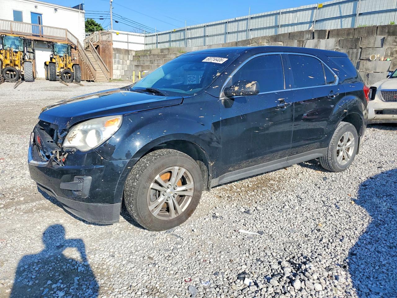 2014 Chevrolet Equinox Ls Черный vin: 2GNALAEK0E1128317
