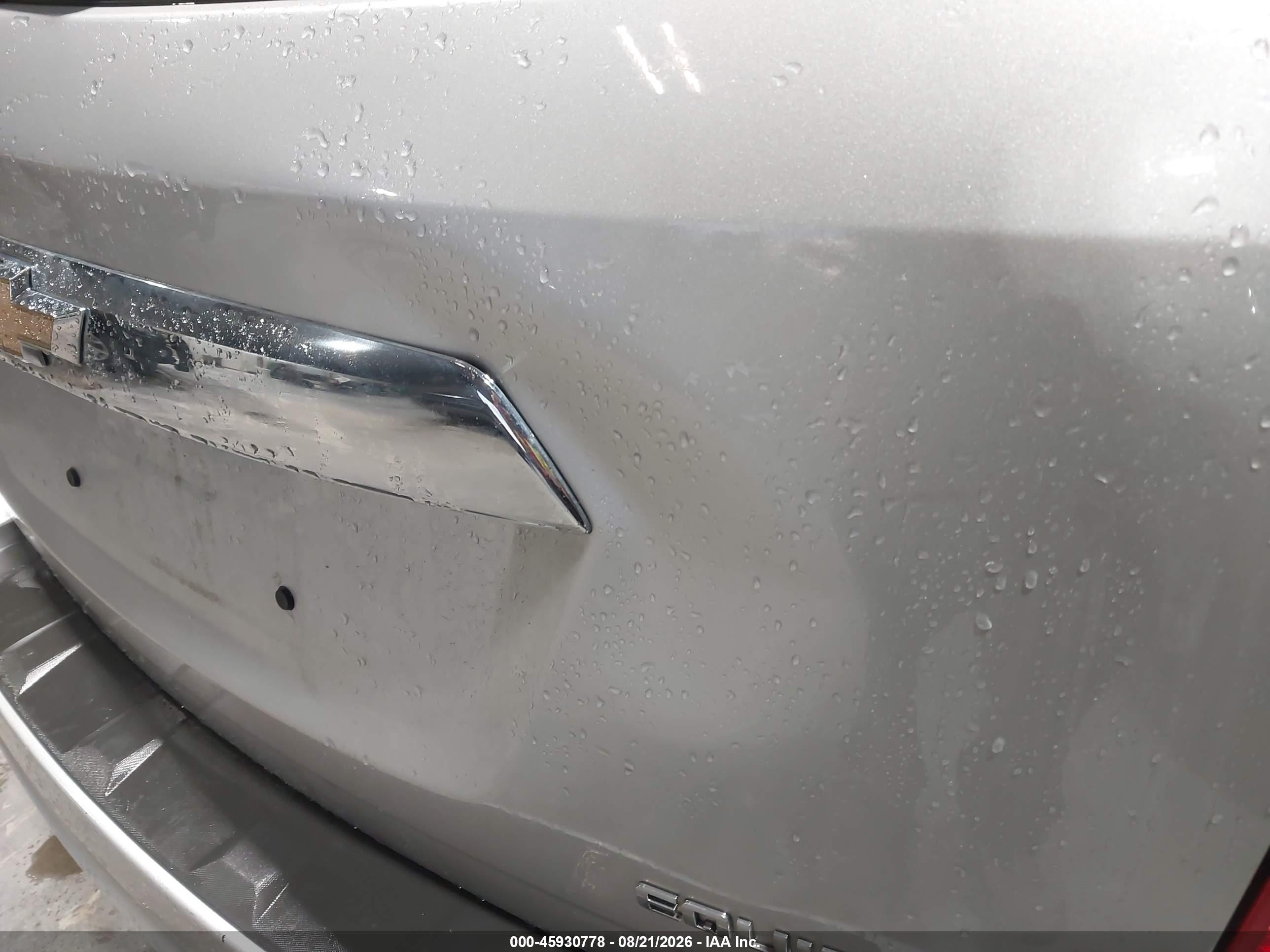2014 Chevrolet Equinox Ls Silver vin: 2GNALAEK0E1156859