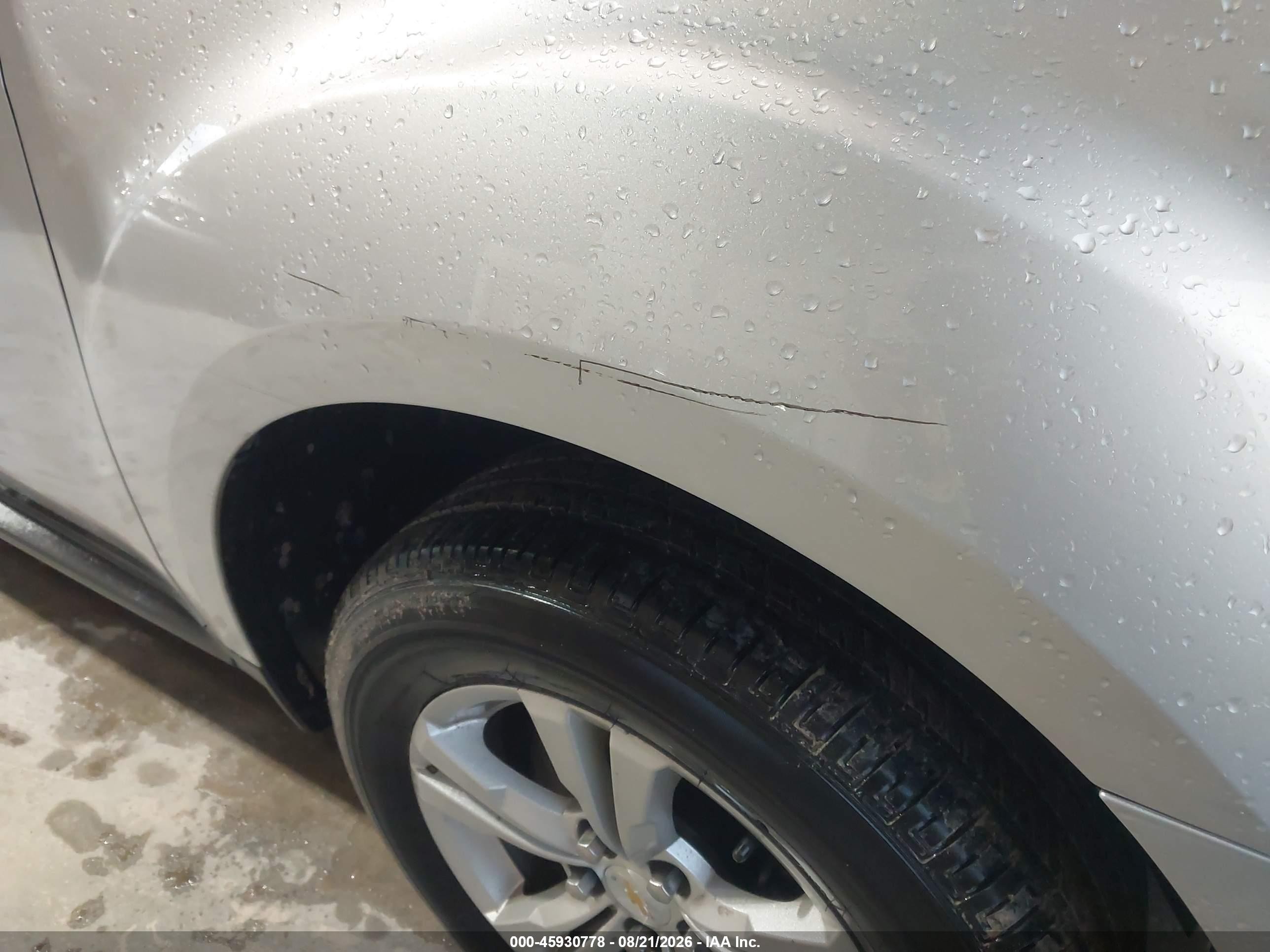 2014 Chevrolet Equinox Ls Silver vin: 2GNALAEK0E1156859