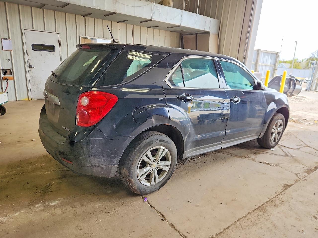 2014 Chevrolet Equinox Ls Black vin: 2GNALAEK0E6152815