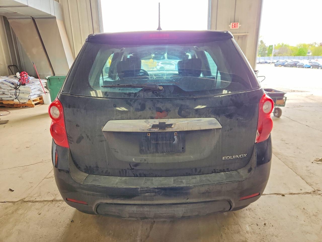 2014 Chevrolet Equinox Ls Black vin: 2GNALAEK0E6152815