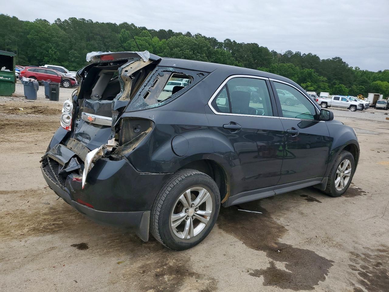 2014 Chevrolet Equinox Ls Серый vin: 2GNALAEK0E6157187