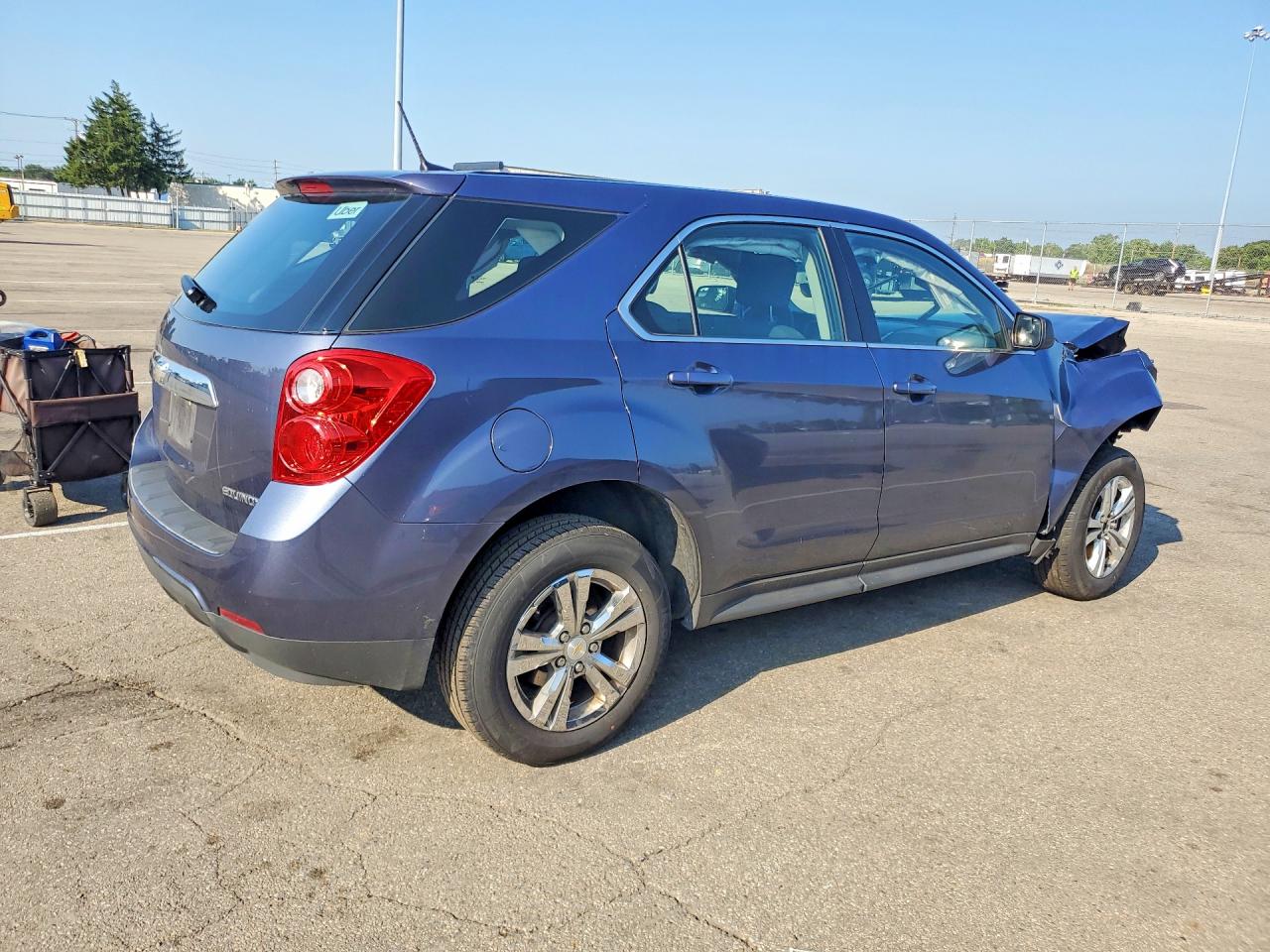 2014 Chevrolet Equinox Ls Blue vin: 2GNALAEK0E6179481