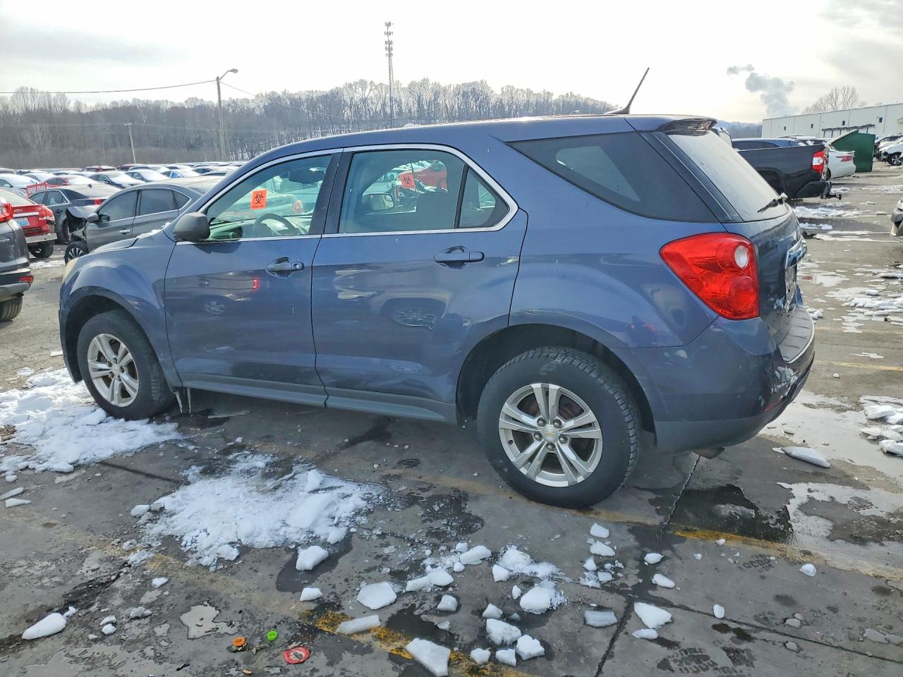 2014 Chevrolet Equinox Ls Синий vin: 2GNALAEK0E6187502