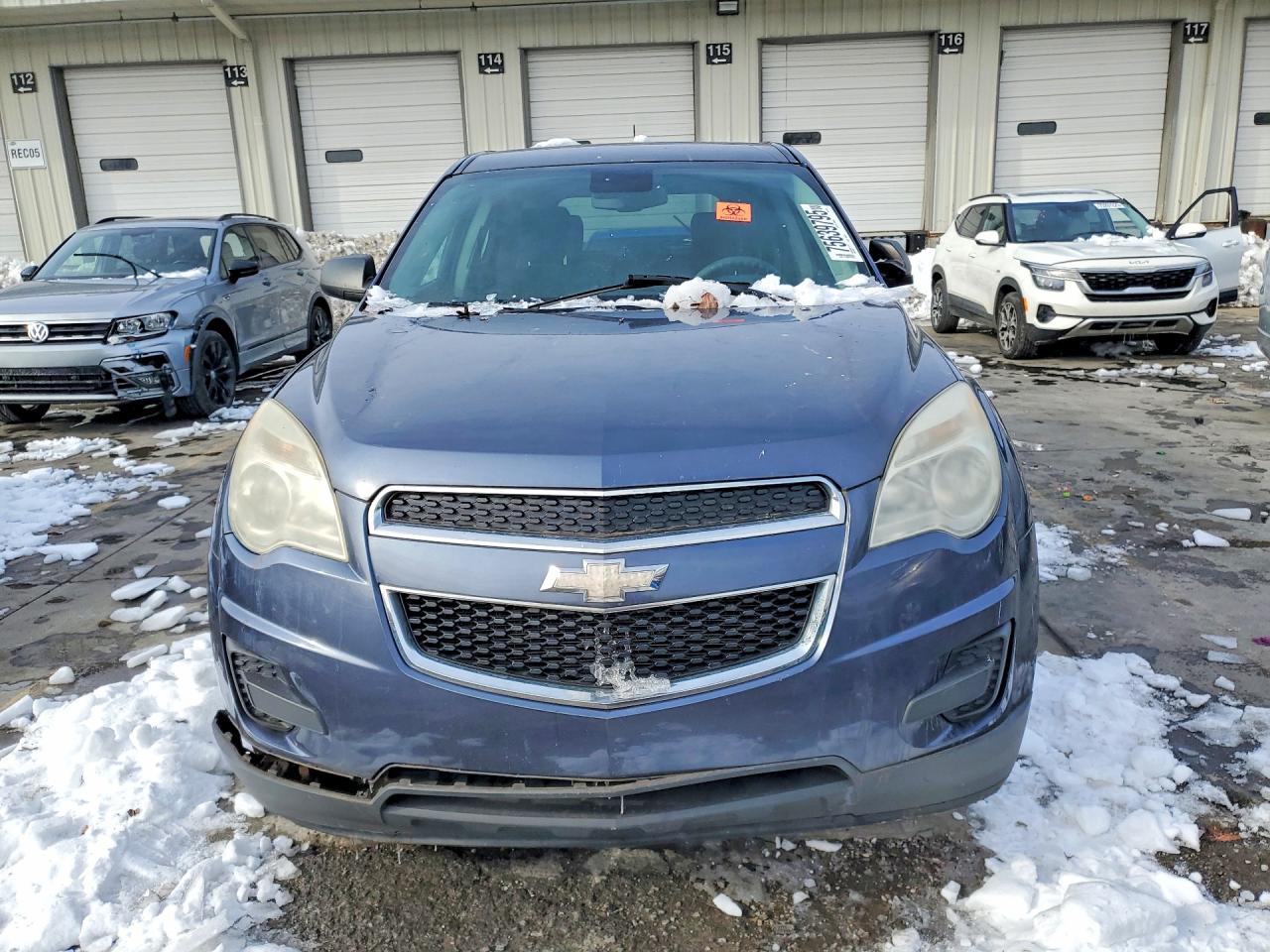 2014 Chevrolet Equinox Ls Синий vin: 2GNALAEK0E6187502
