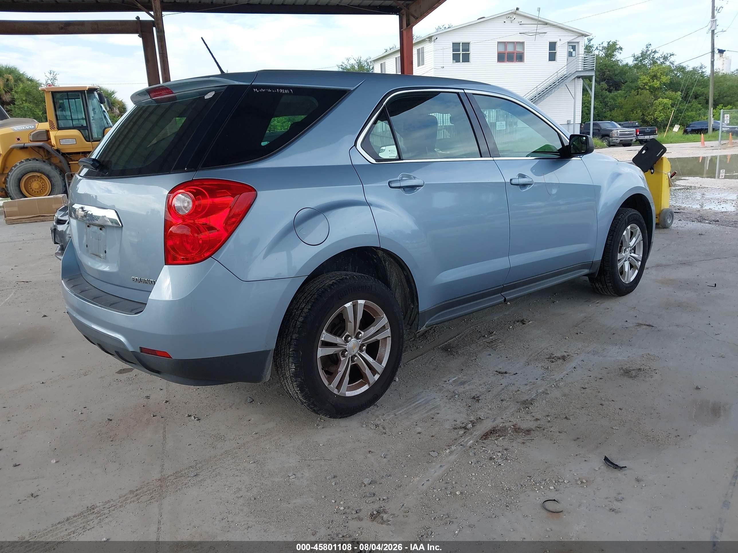 2014 Chevrolet Equinox Ls Blue vin: 2GNALAEK0E6201737
