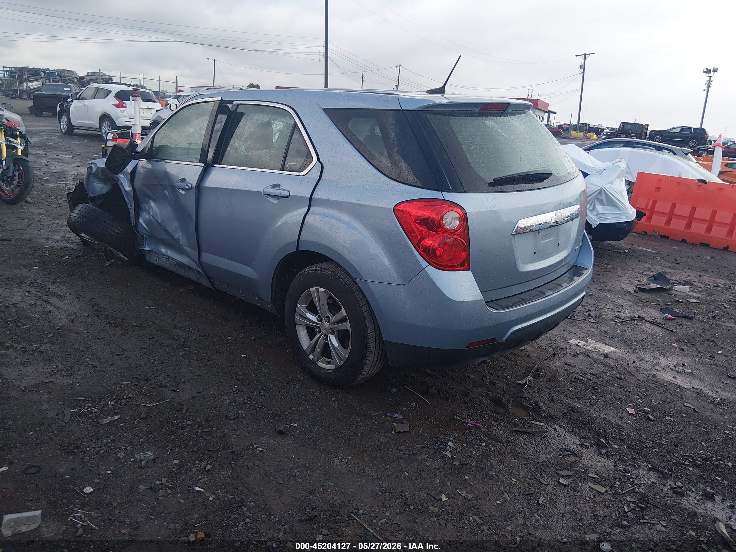 2014 Chevrolet Equinox Ls Синий vin: 2GNALAEK0E6202130