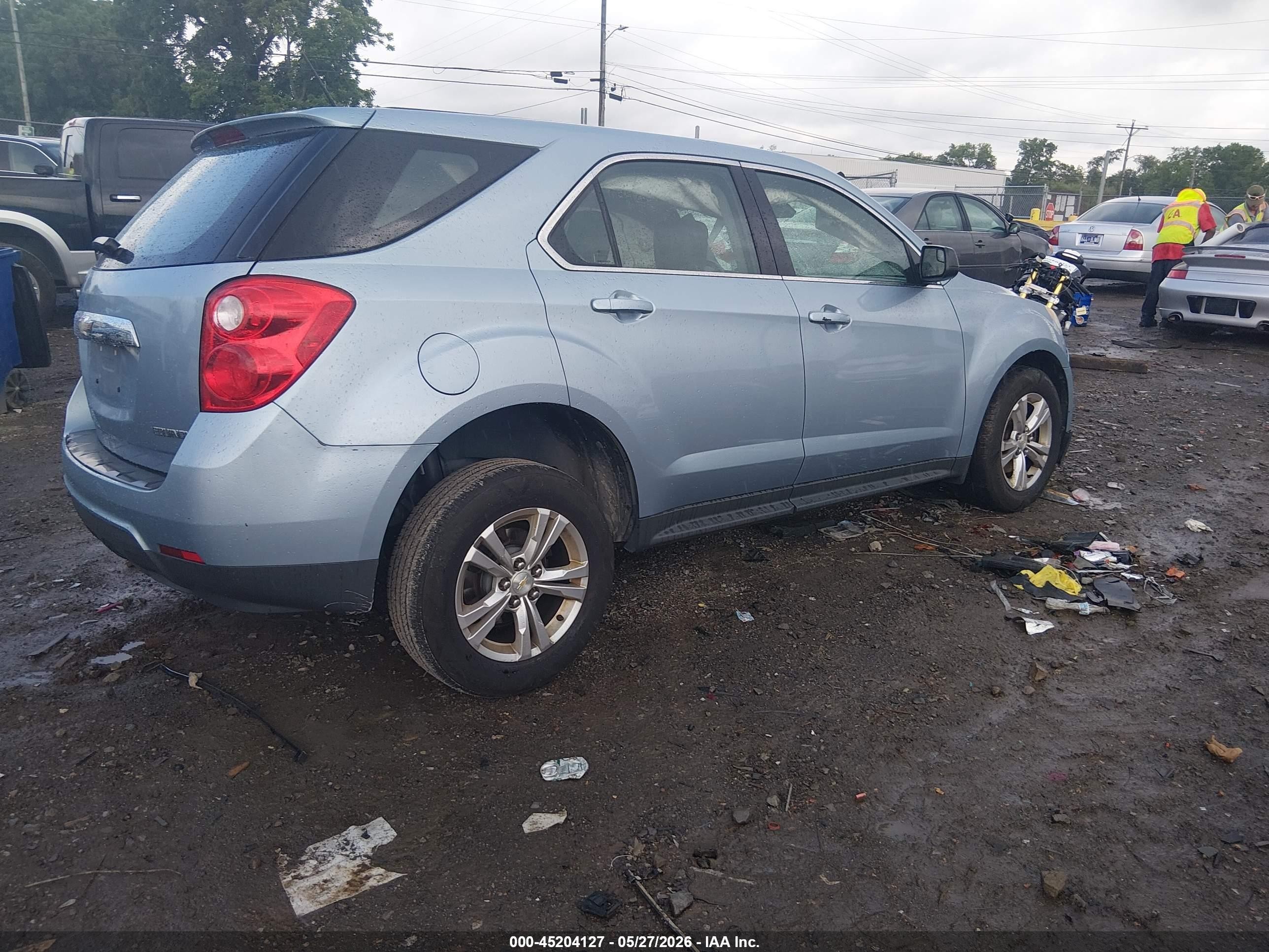 2014 Chevrolet Equinox Ls Синий vin: 2GNALAEK0E6202130
