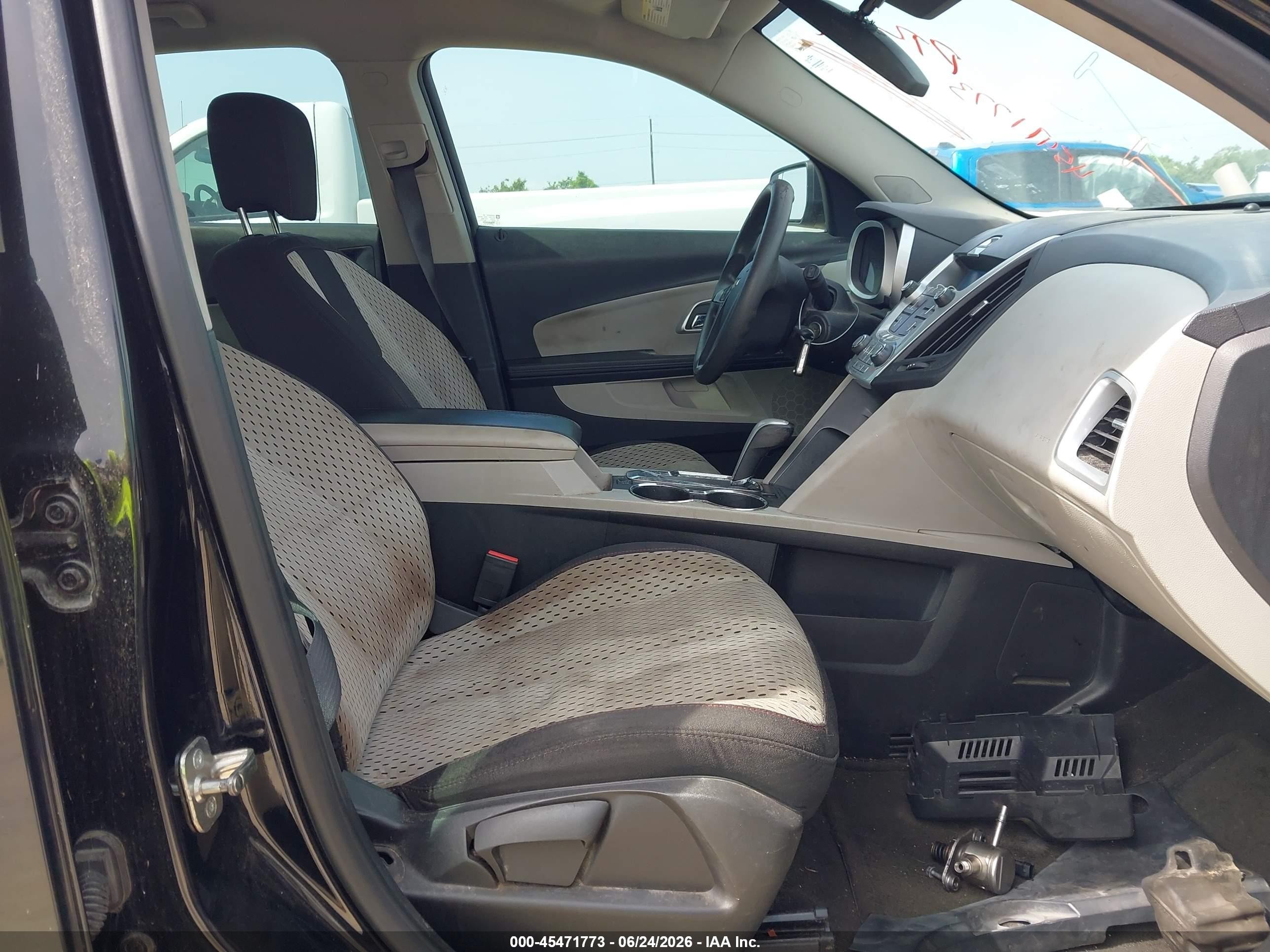 2014 Chevrolet Equinox Ls Black vin: 2GNALAEK0E6248279