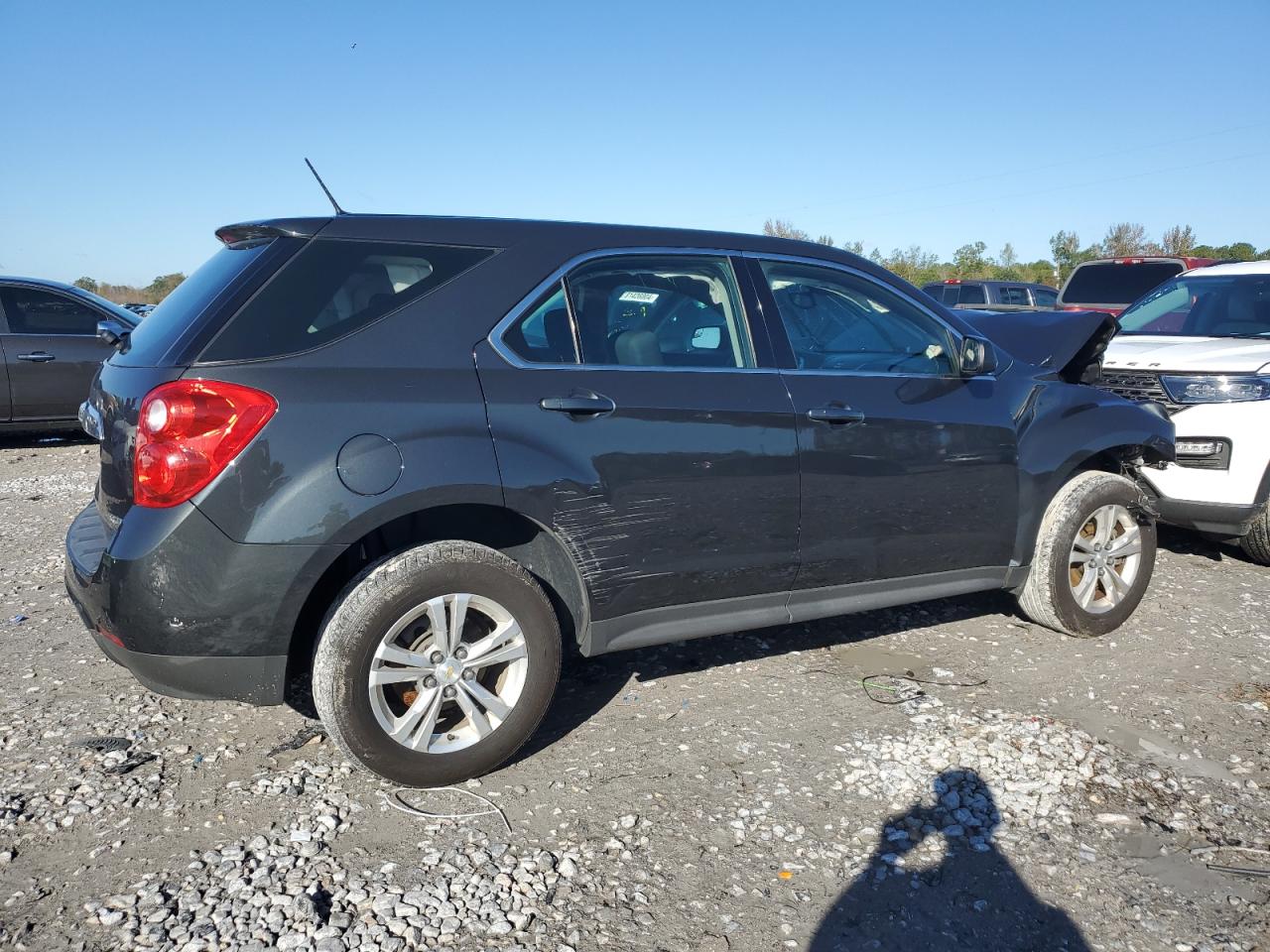 2014 Chevrolet Equinox Ls Black vin: 2GNALAEK0E6335177