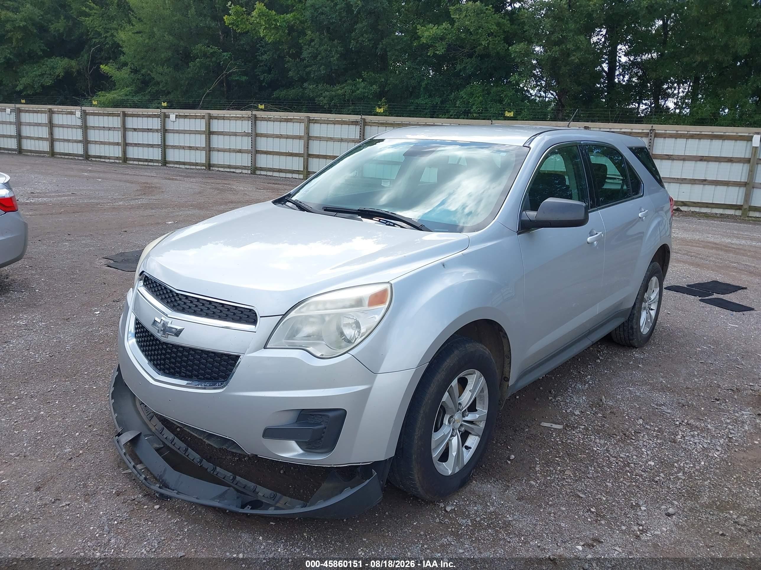 2014 Chevrolet Equinox Ls Gray vin: 2GNALAEK0E6351718