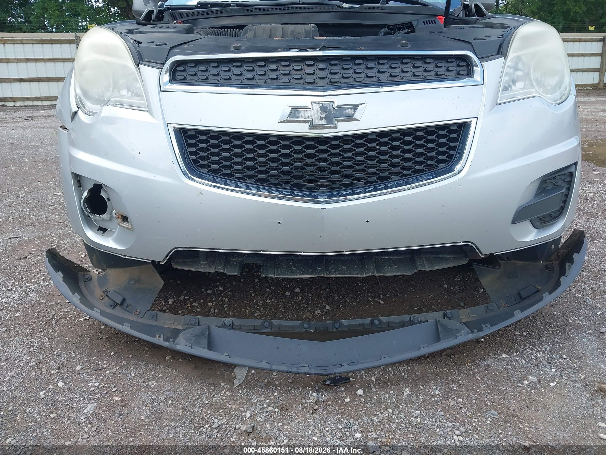 2014 Chevrolet Equinox Ls Gray vin: 2GNALAEK0E6351718