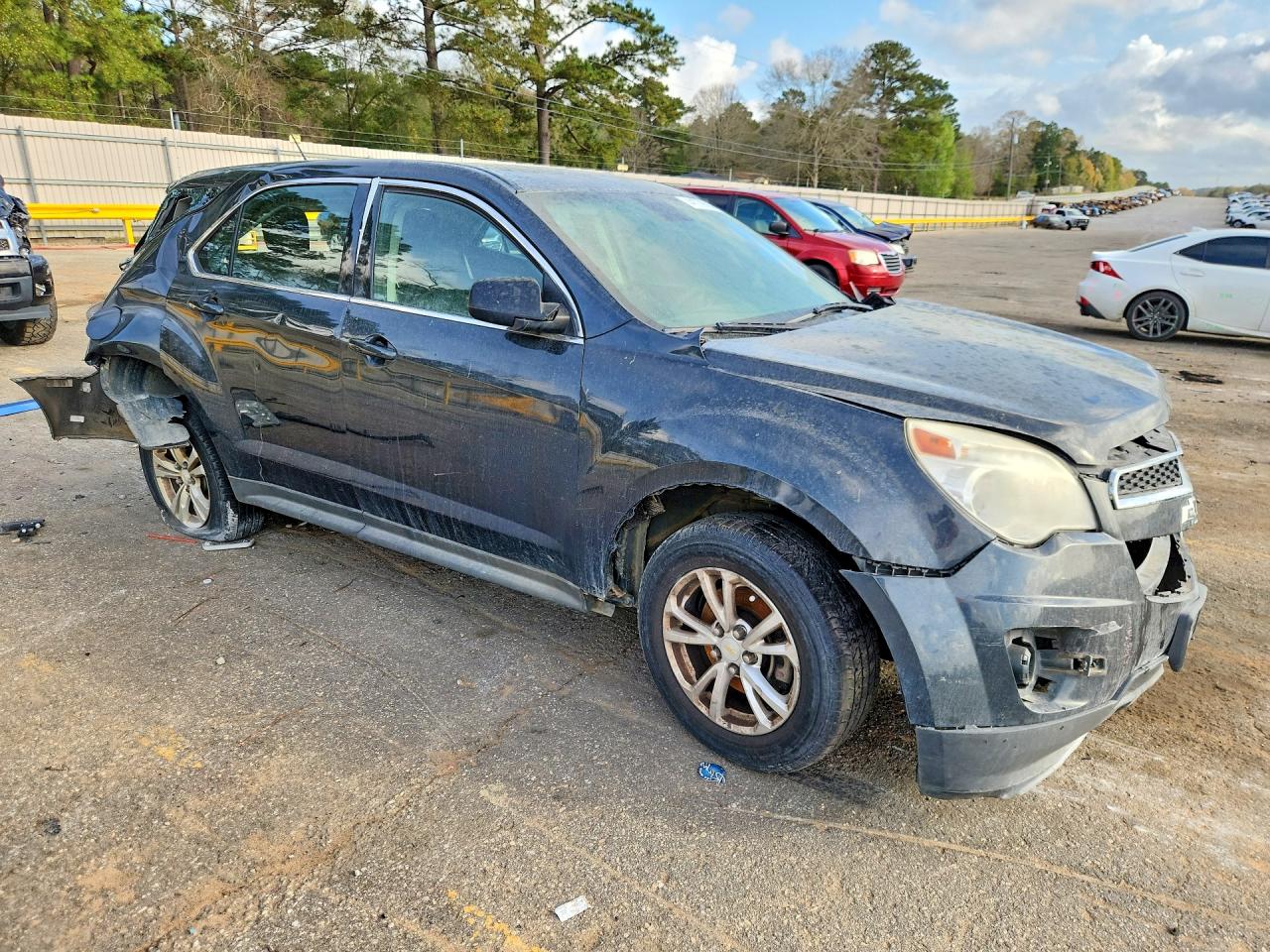 2014 Chevrolet Equinox Ls Black vin: 2GNALAEK0E6369670