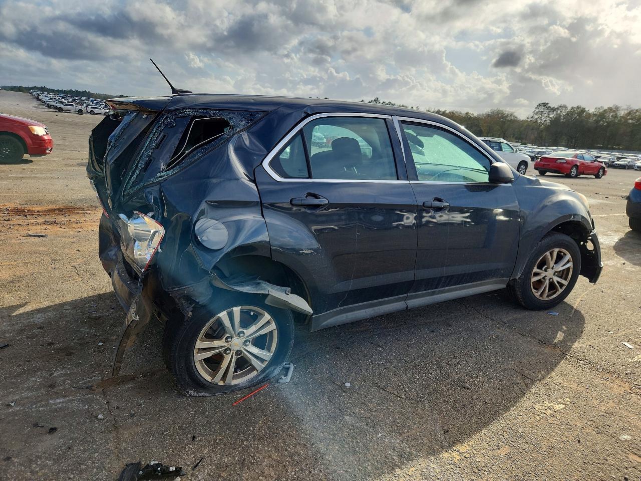2014 Chevrolet Equinox Ls Black vin: 2GNALAEK0E6369670