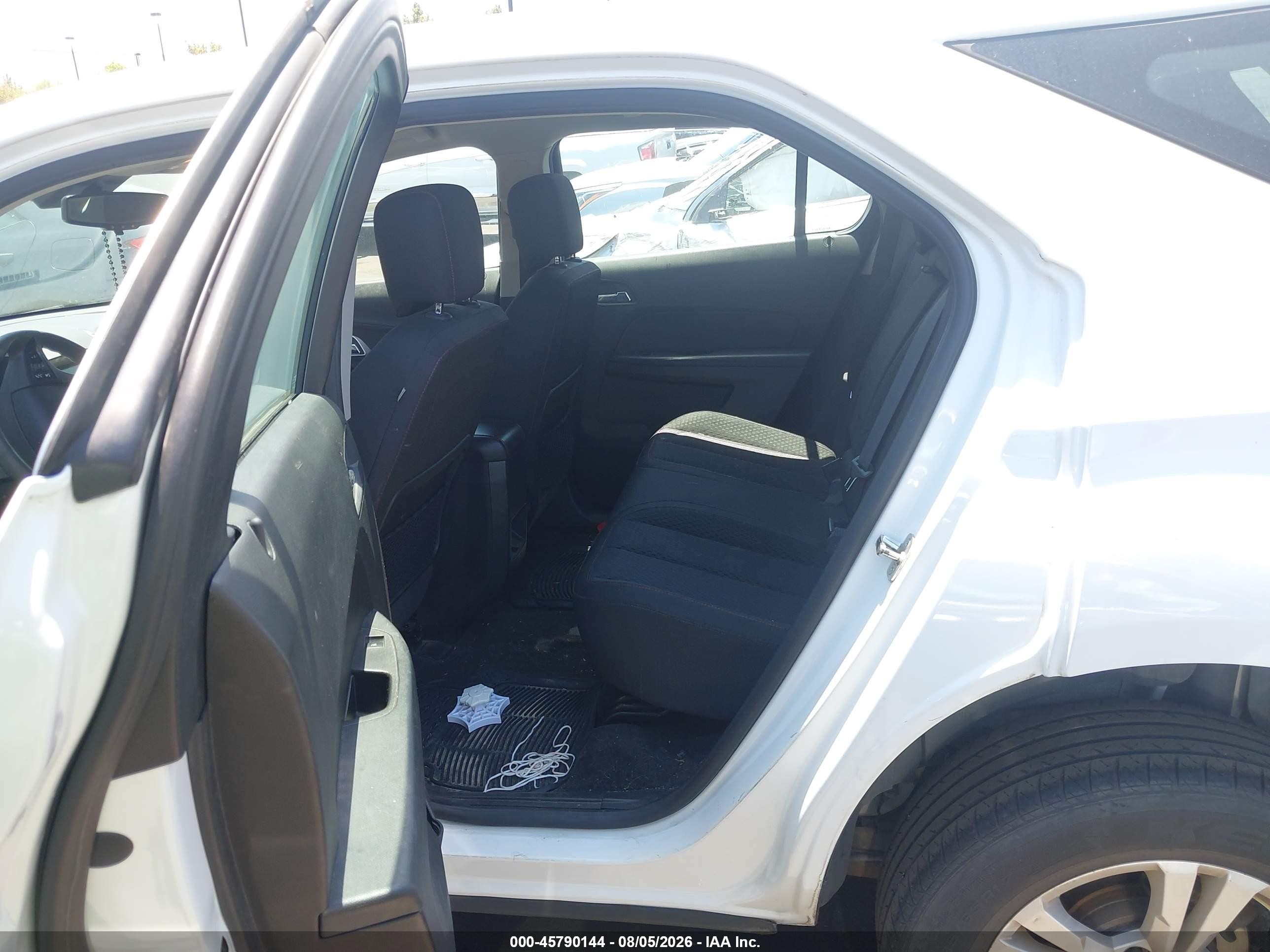 2015 Chevrolet Equinox Ls White vin: 2GNALAEK0F1112636