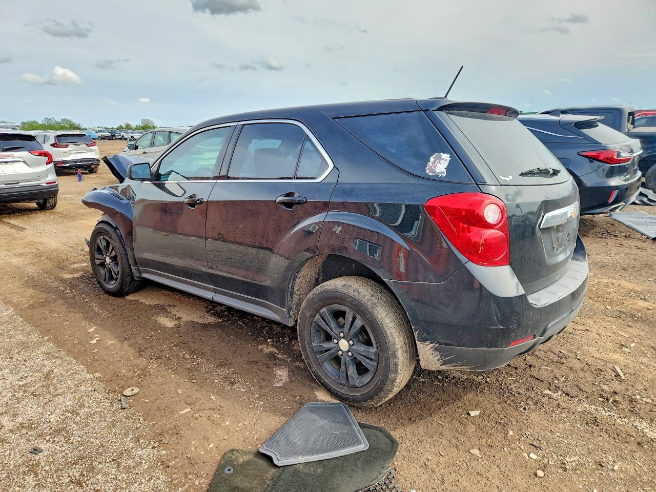 2015 Chevrolet Equinox Ls Black vin: 2GNALAEK0F1115388