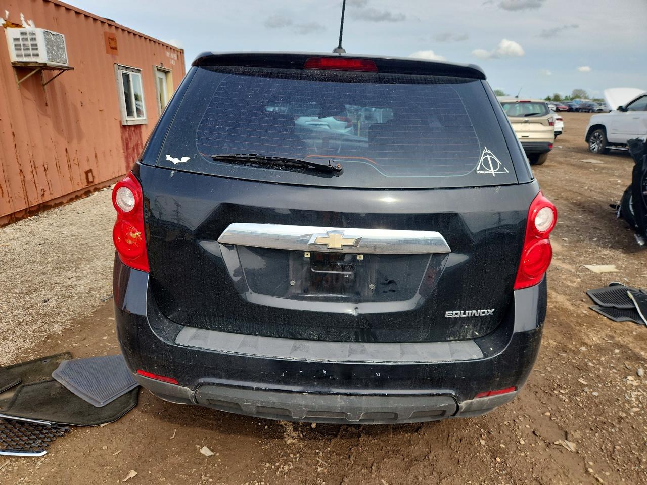 2015 Chevrolet Equinox Ls Black vin: 2GNALAEK0F1115388