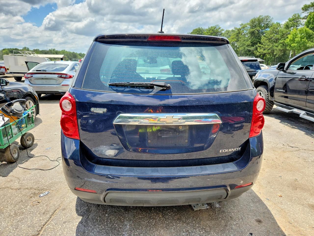 2015 Chevrolet Equinox Ls Blue vin: 2GNALAEK0F1127959