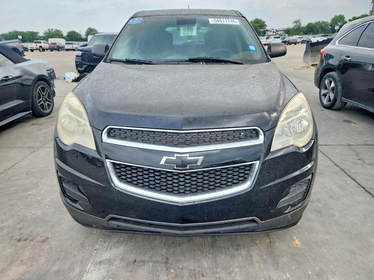 2015 Chevrolet Equinox Ls Черный vin: 2GNALAEK0F6102143
