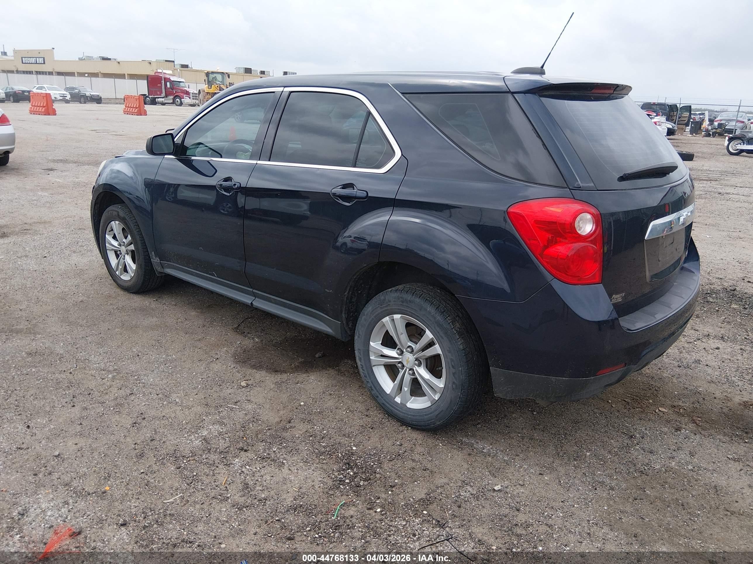 2015 Chevrolet Equinox Ls Blue vin: 2GNALAEK0F6154050
