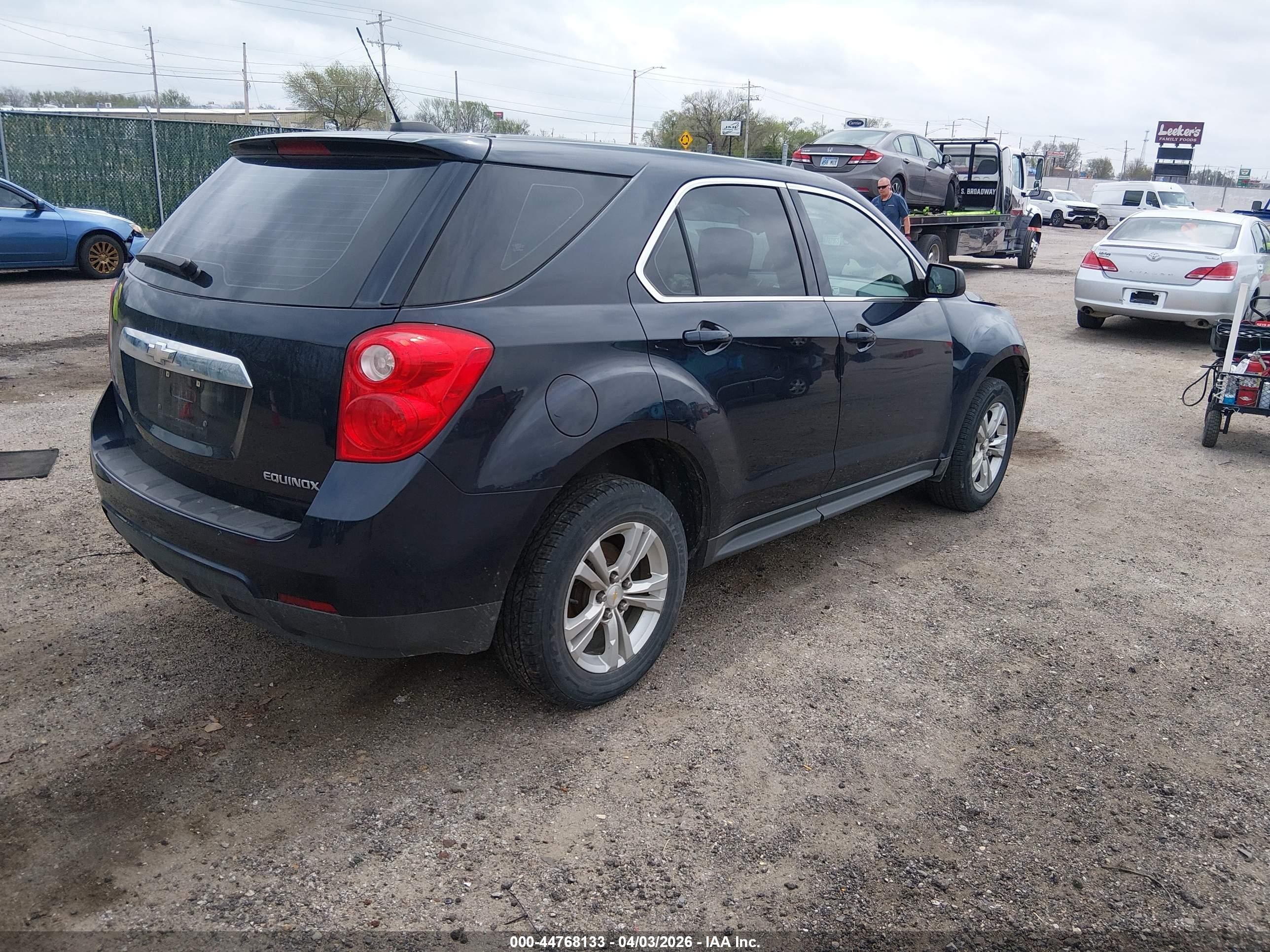 2015 Chevrolet Equinox Ls Blue vin: 2GNALAEK0F6154050