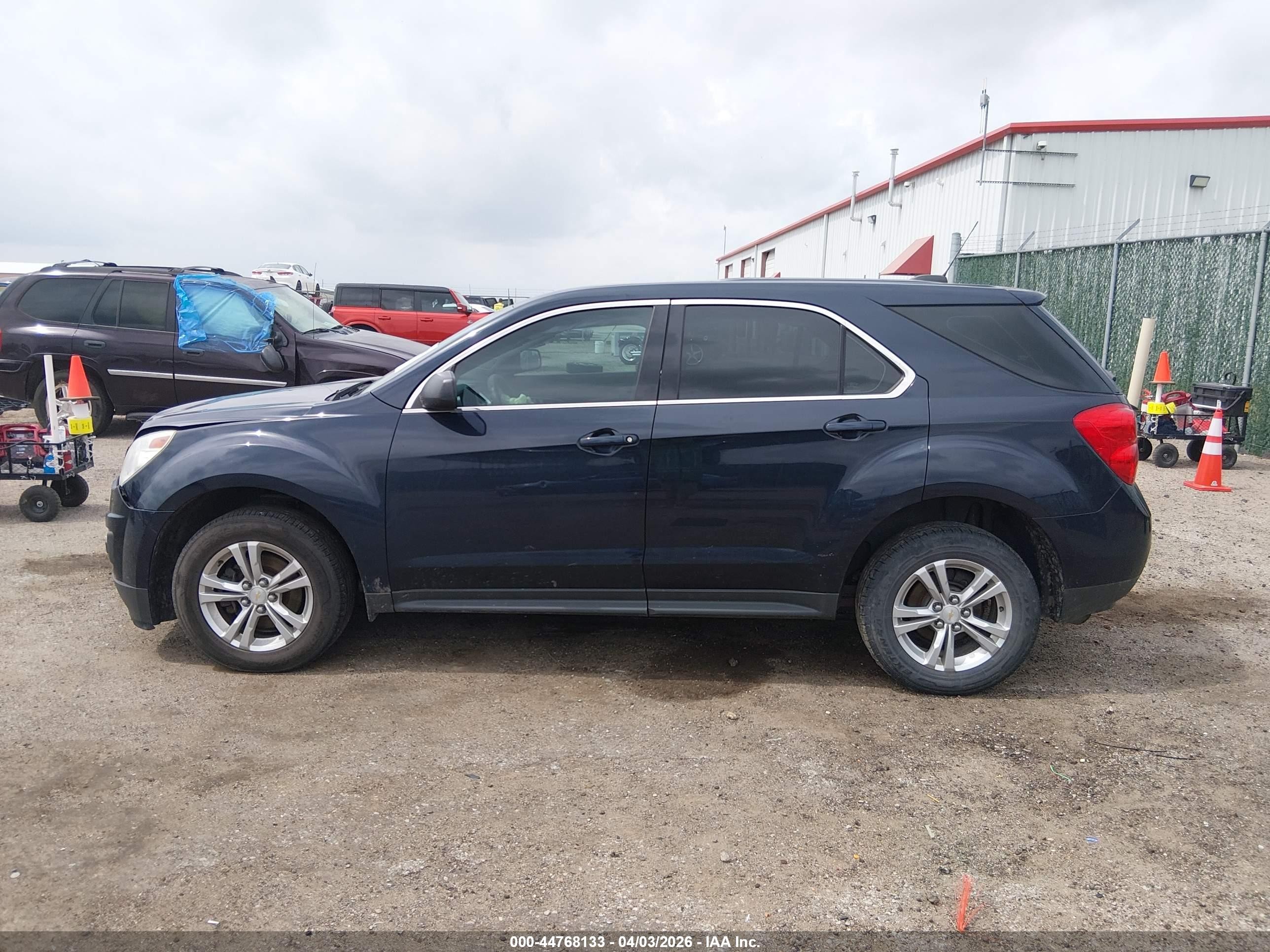 2015 Chevrolet Equinox Ls Blue vin: 2GNALAEK0F6154050