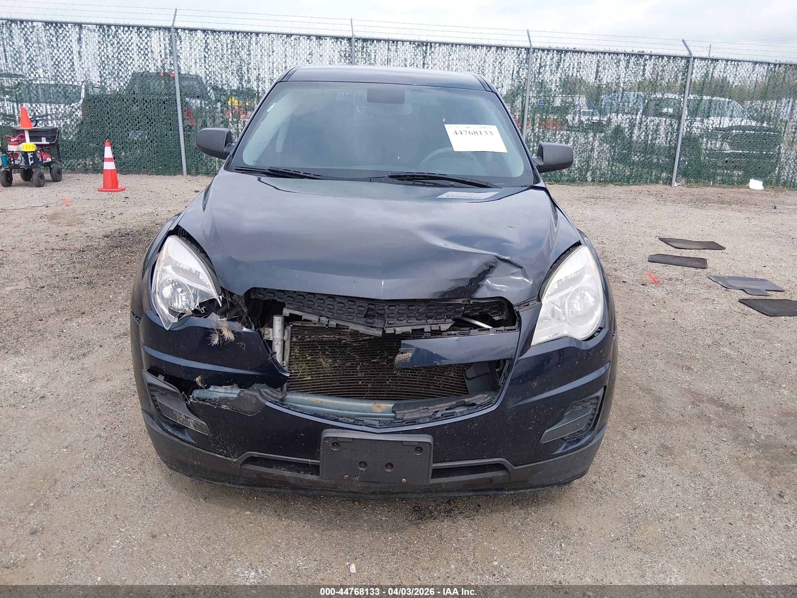 2015 Chevrolet Equinox Ls Blue vin: 2GNALAEK0F6154050
