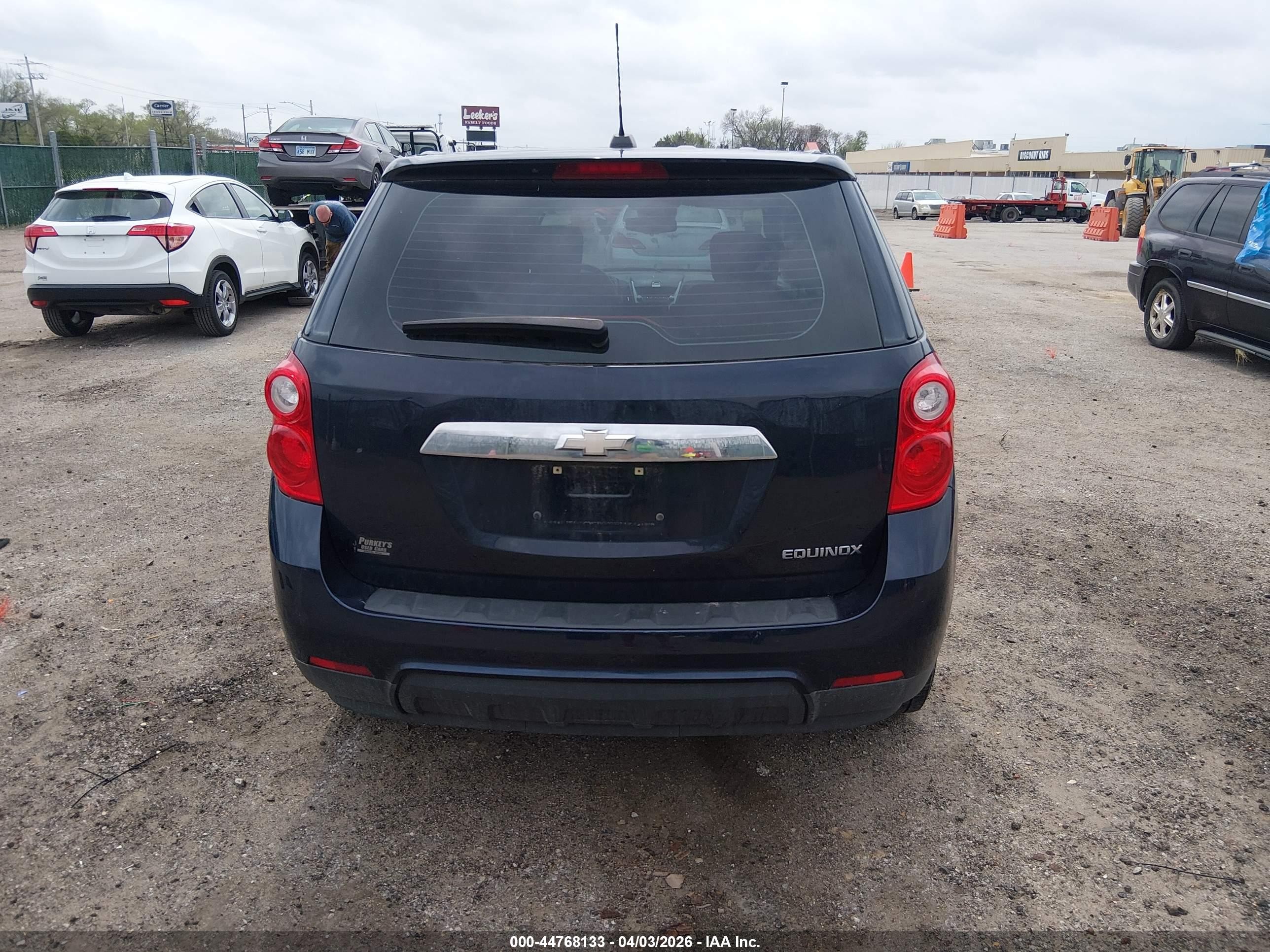 2015 Chevrolet Equinox Ls Blue vin: 2GNALAEK0F6154050