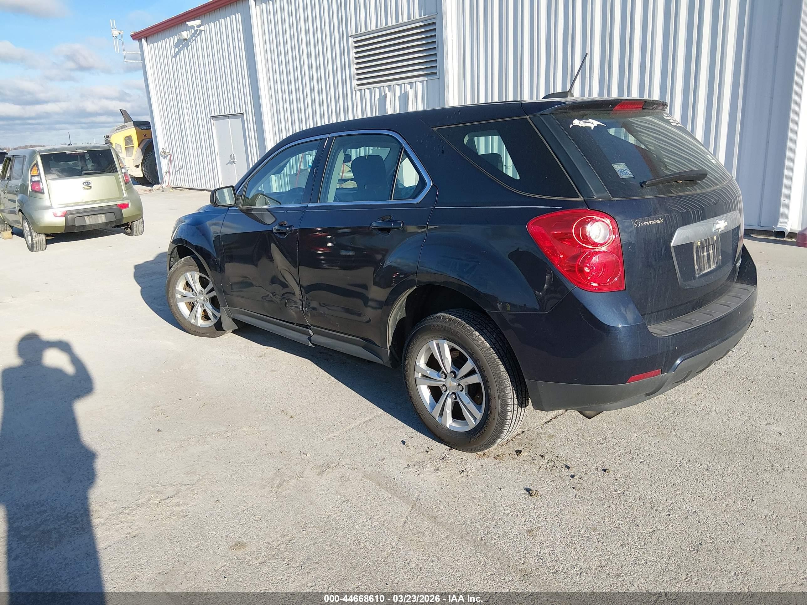2015 Chevrolet Equinox Ls Черный vin: 2GNALAEK0F6189168