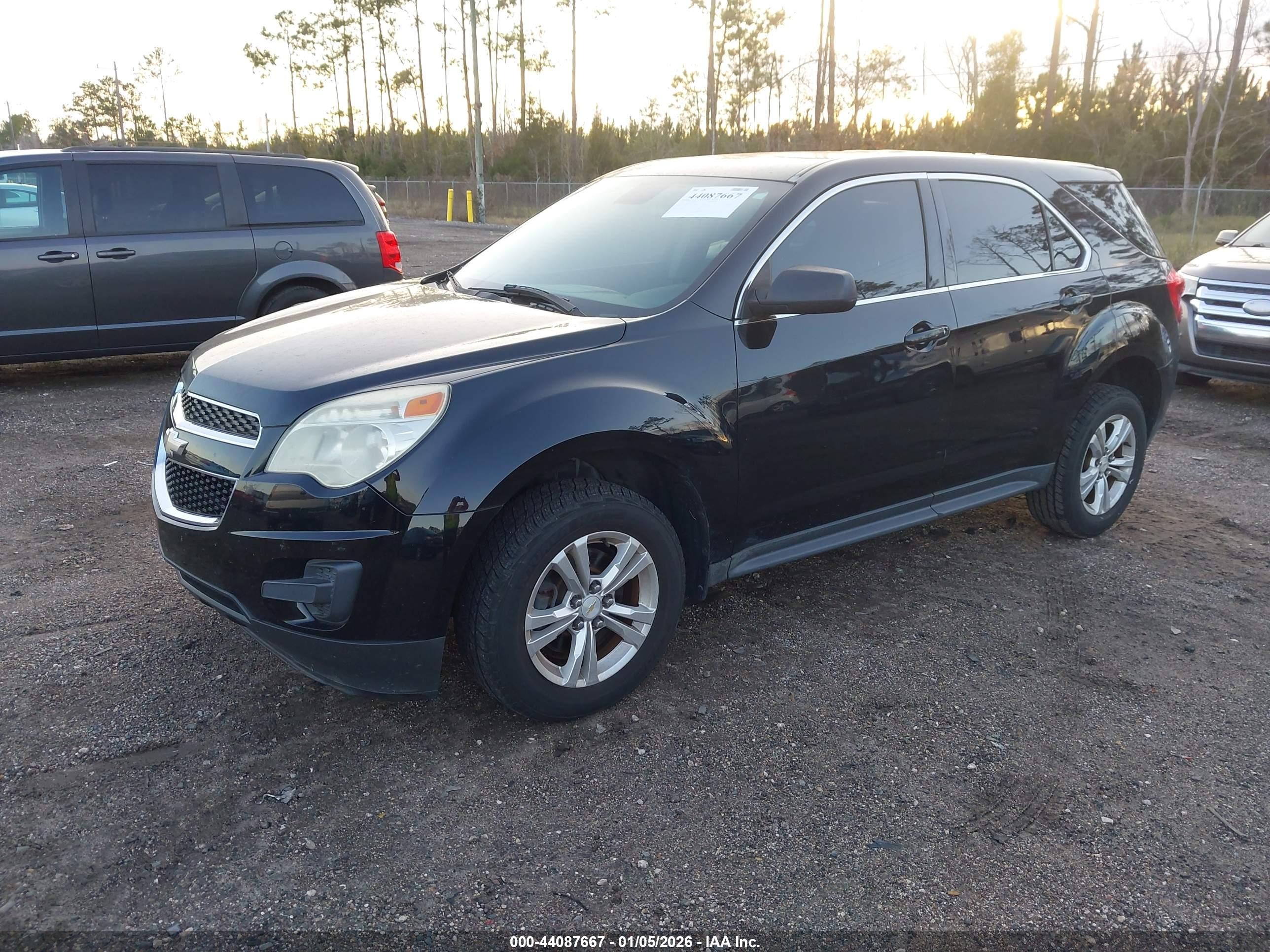 2015 Chevrolet Equinox Ls Black vin: 2GNALAEK0F6355706