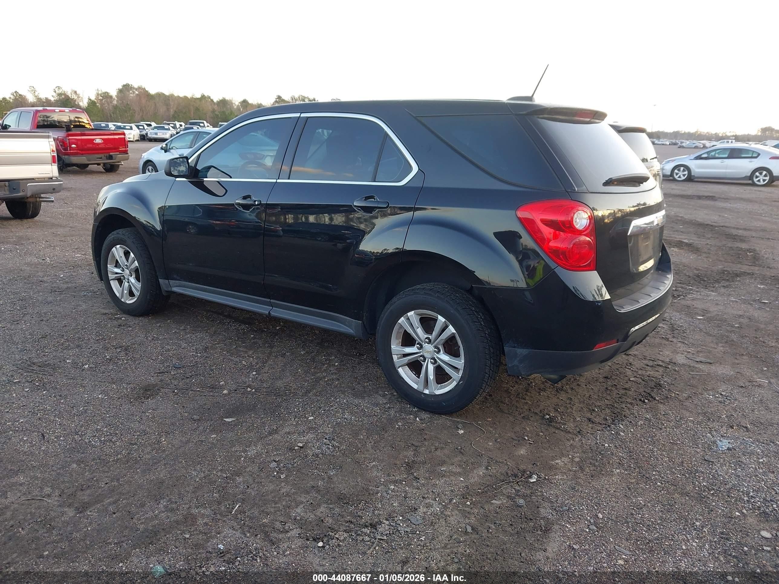 2015 Chevrolet Equinox Ls Black vin: 2GNALAEK0F6355706