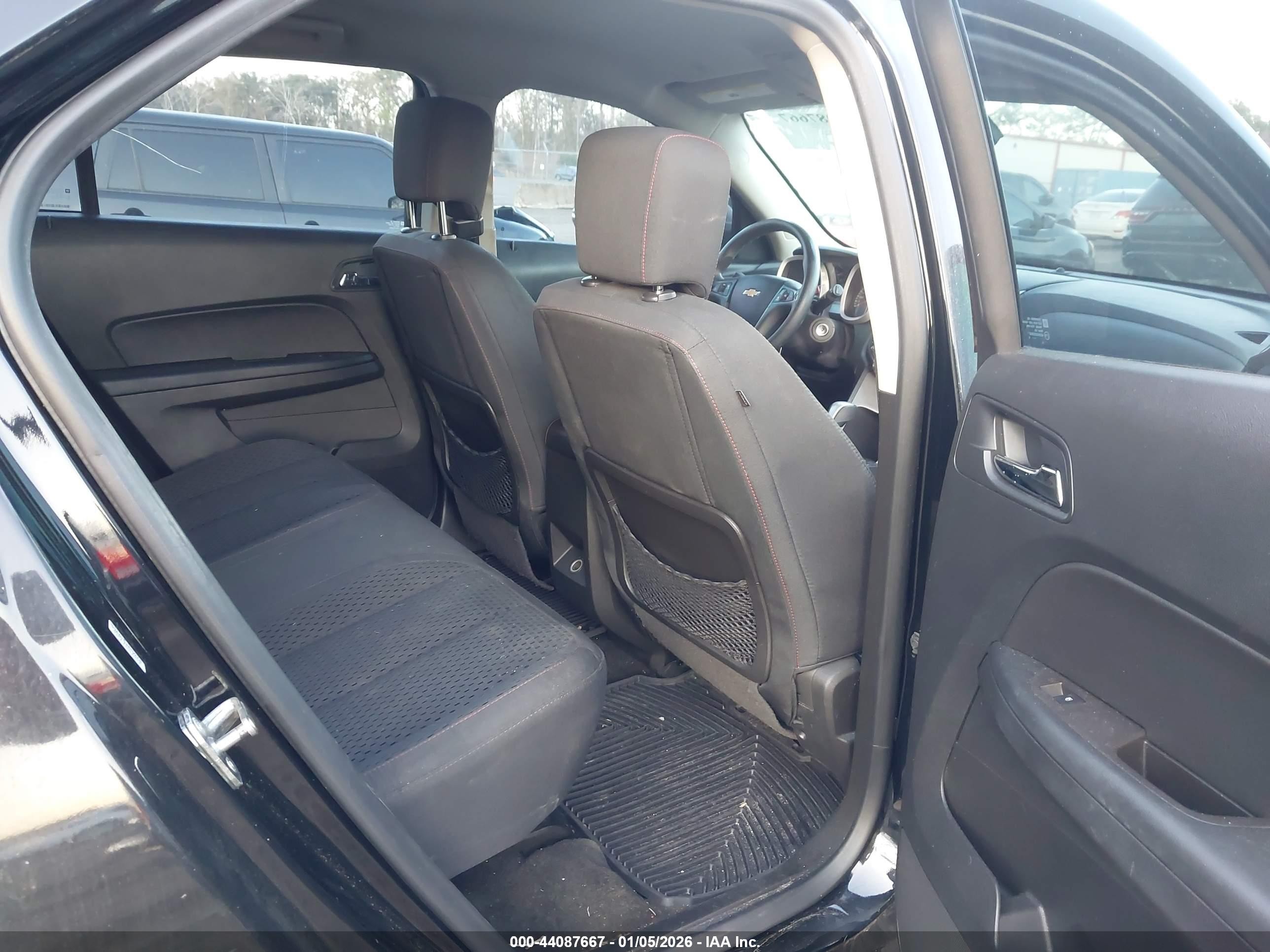 2015 Chevrolet Equinox Ls Black vin: 2GNALAEK0F6355706