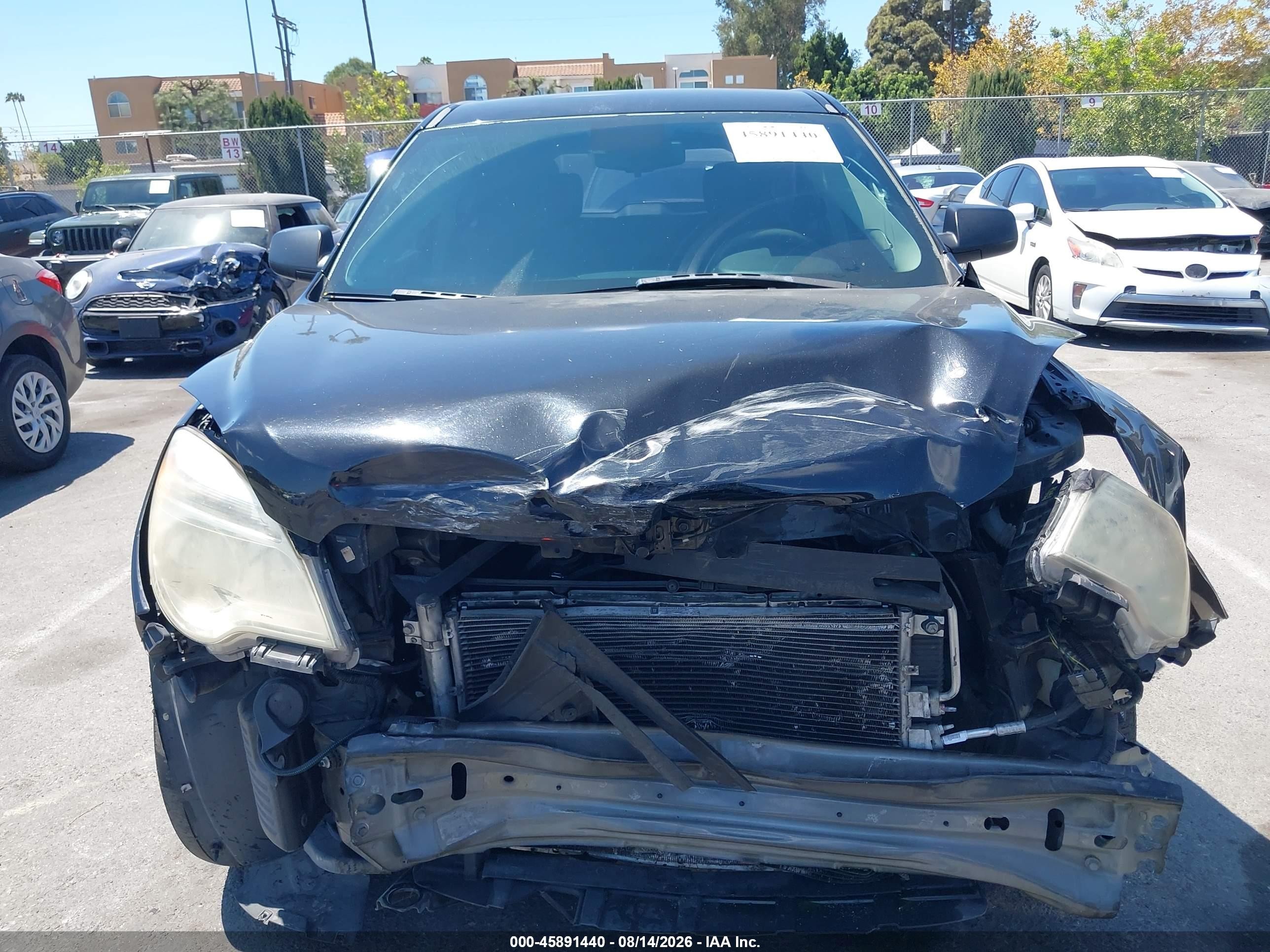 2015 Chevrolet Equinox Ls Черный vin: 2GNALAEK0F6370979