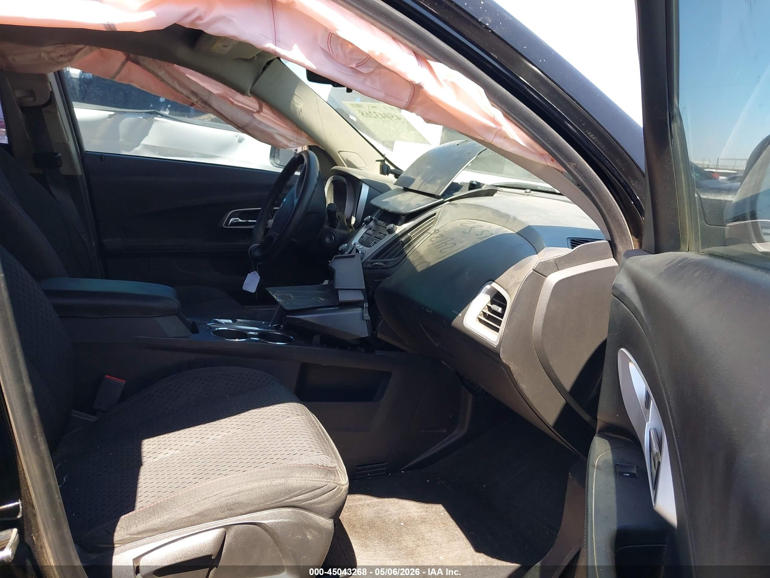 2015 Chevrolet Equinox Ls Black vin: 2GNALAEK0F6401986
