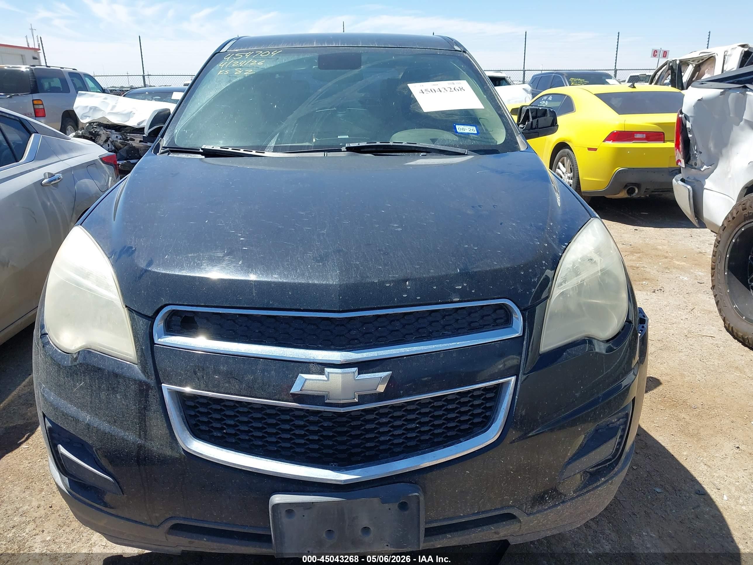2015 Chevrolet Equinox Ls Black vin: 2GNALAEK0F6401986