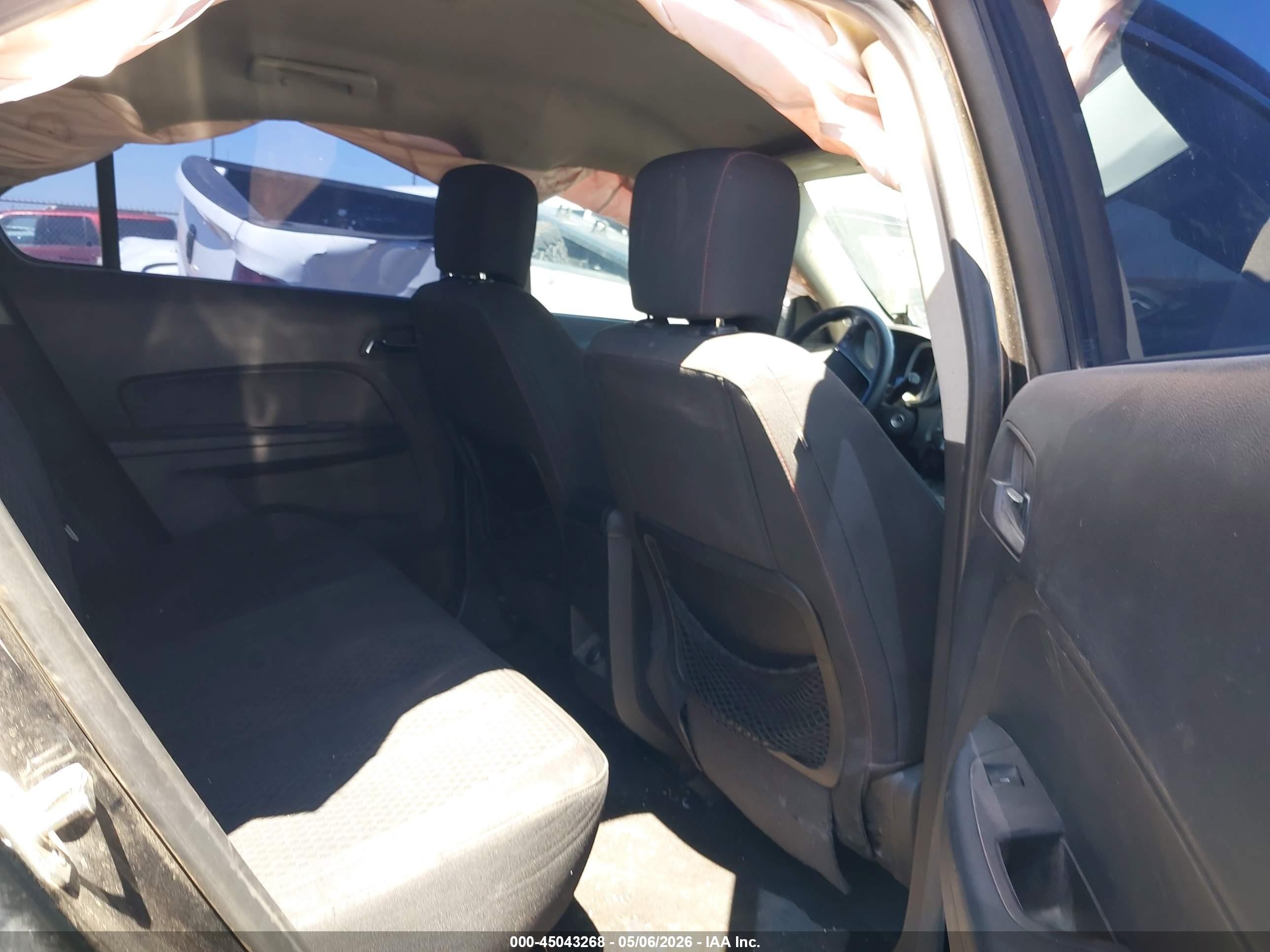 2015 Chevrolet Equinox Ls Black vin: 2GNALAEK0F6401986