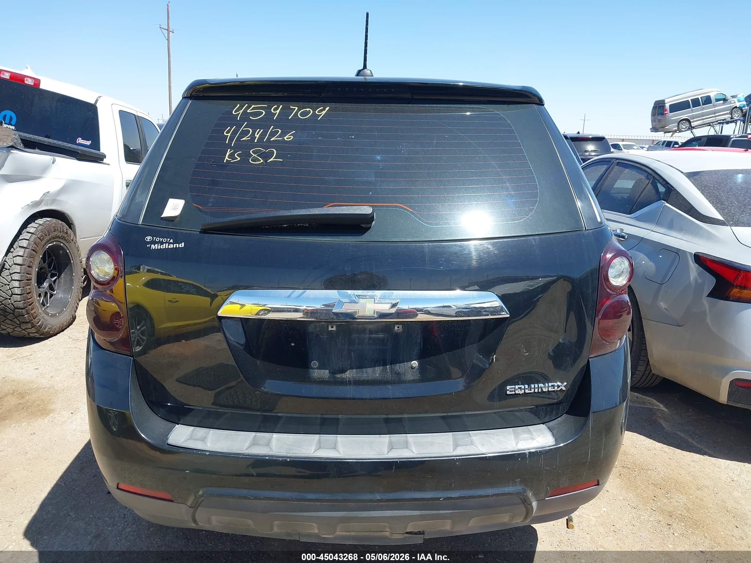 2015 Chevrolet Equinox Ls Black vin: 2GNALAEK0F6401986